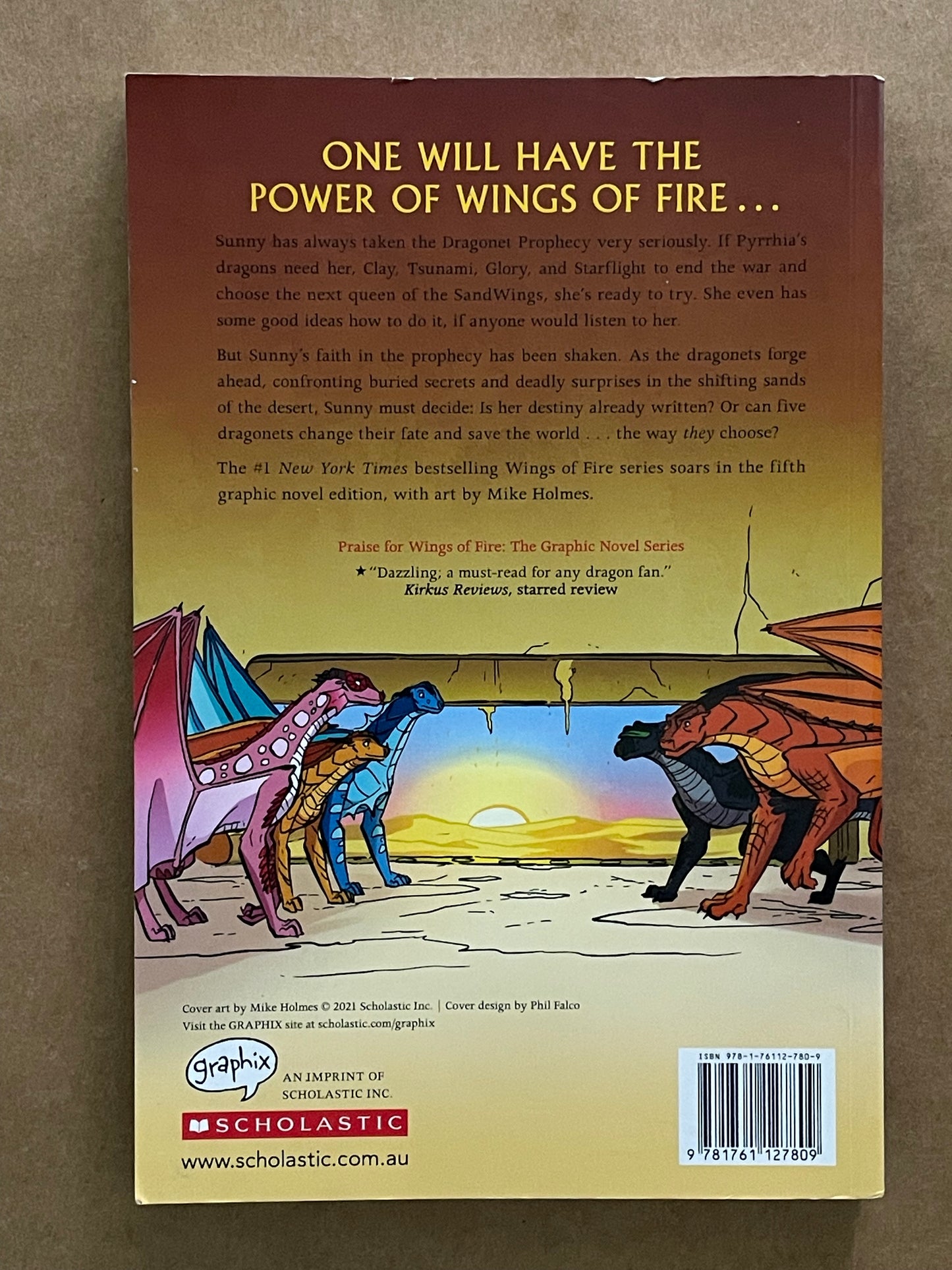 The Brightest Night: the Graphic Novel (wings of Fire #5) by Tui T. Sutherland