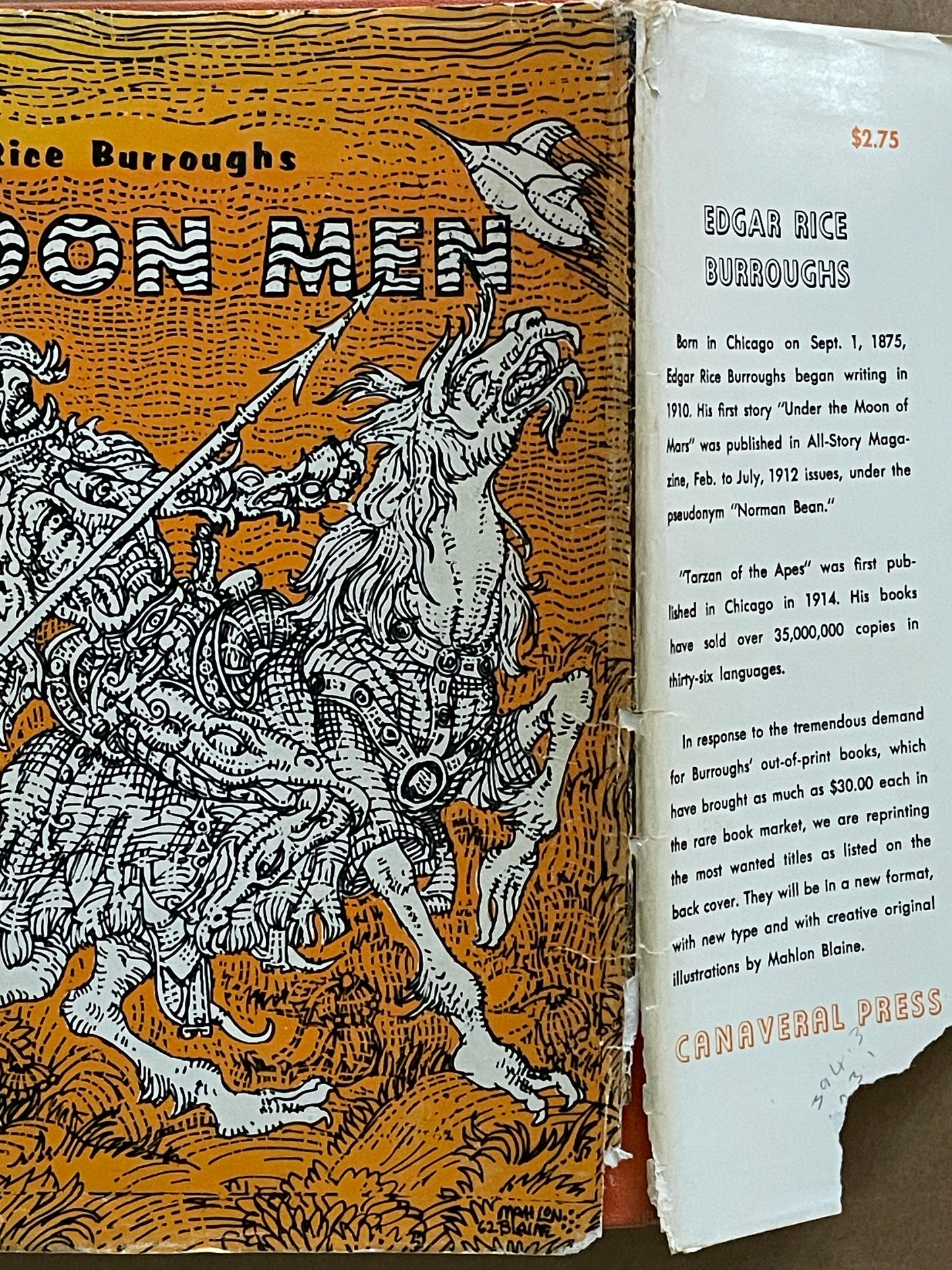The Moon Men by Edgar Rice Burroughs
