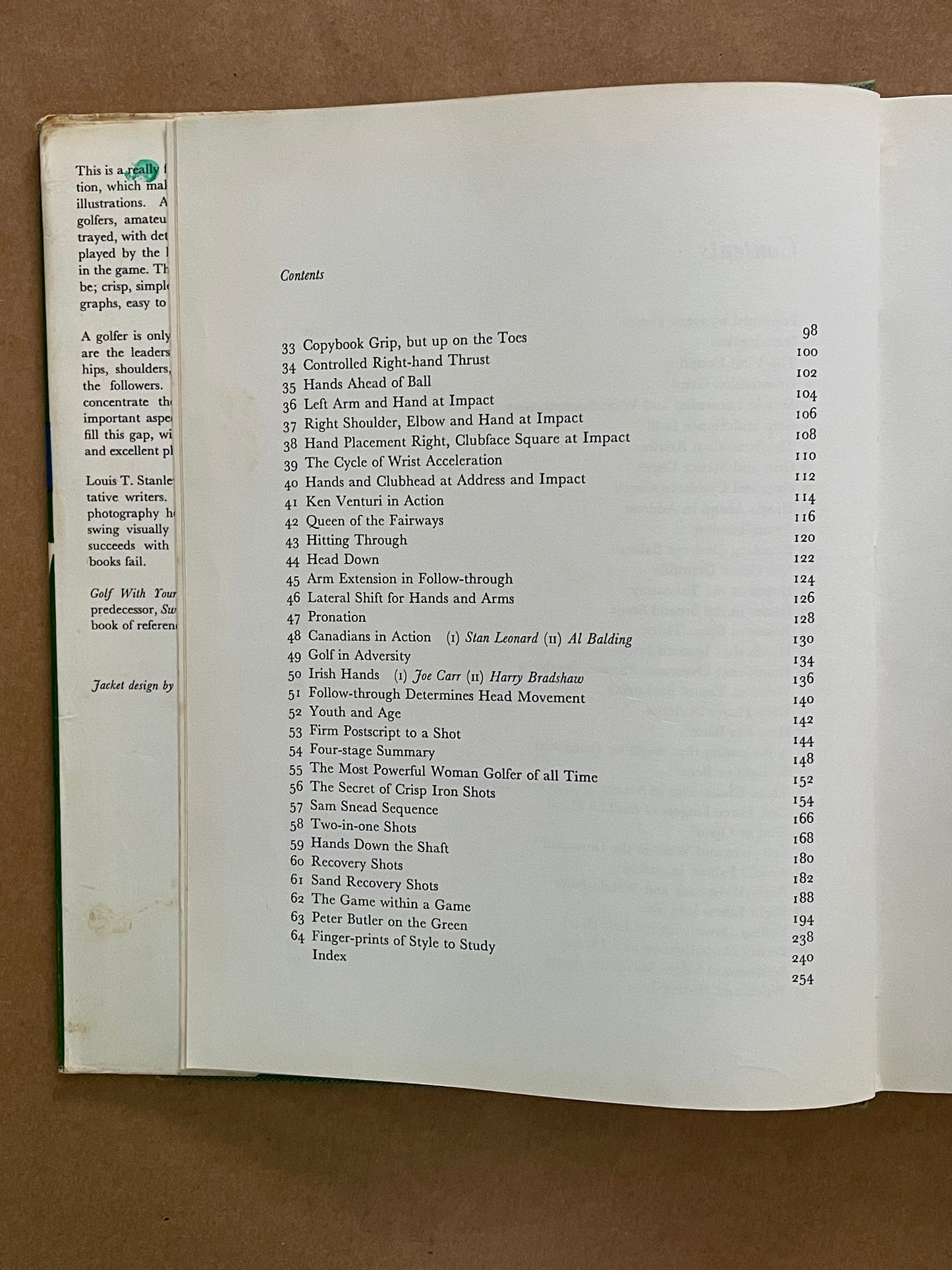 Golf with your Hands by Louis T. Stanley