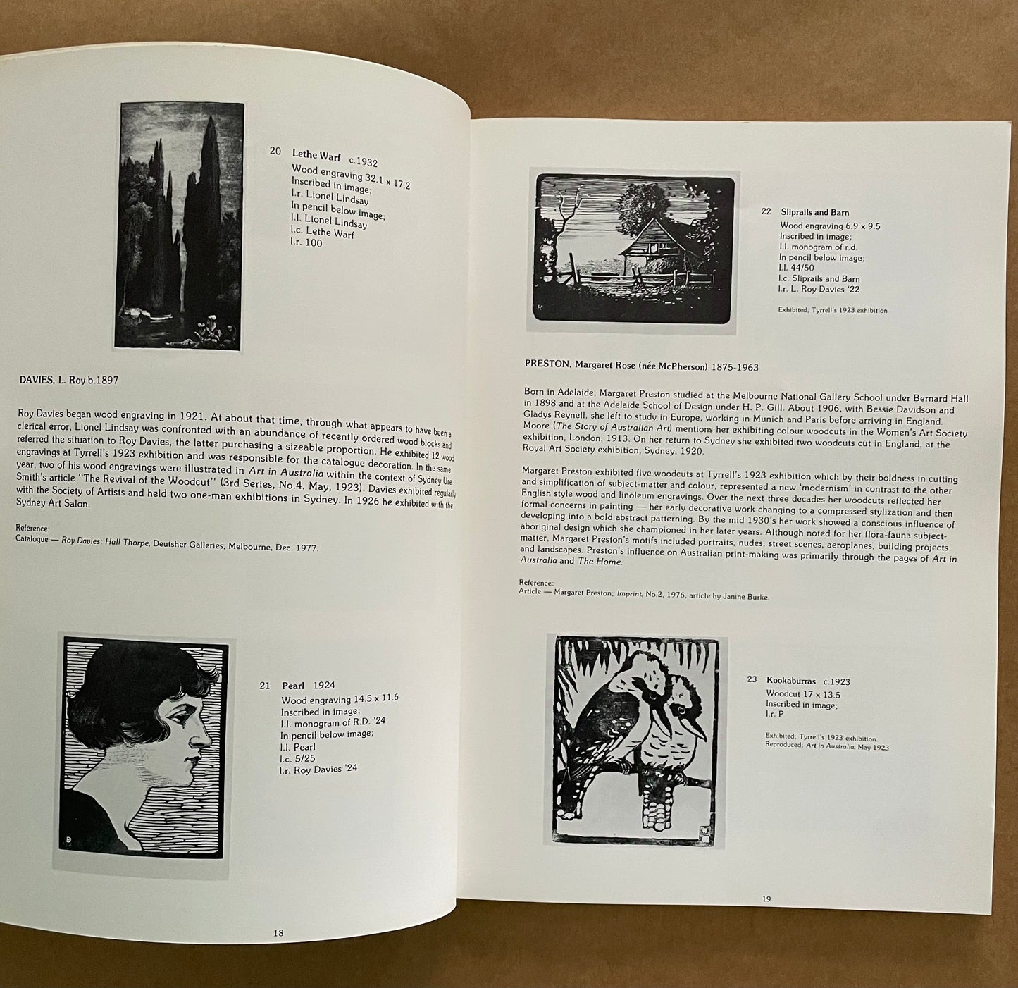 A Survey of Australian Relief Prints, 1900/1950 by Deutsher Galleries et al.