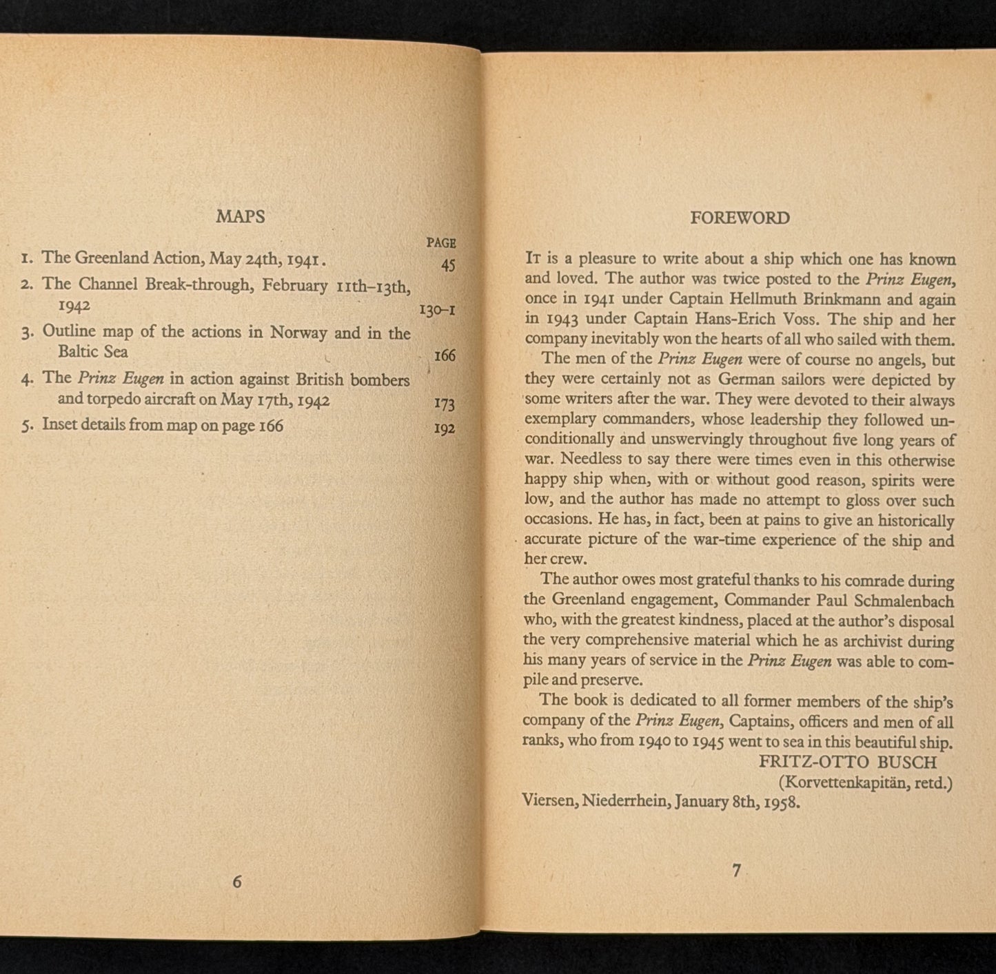 The Story of the 'Prinz Eugen' by Fritz-Otto Busch, Eleanor Brockett
