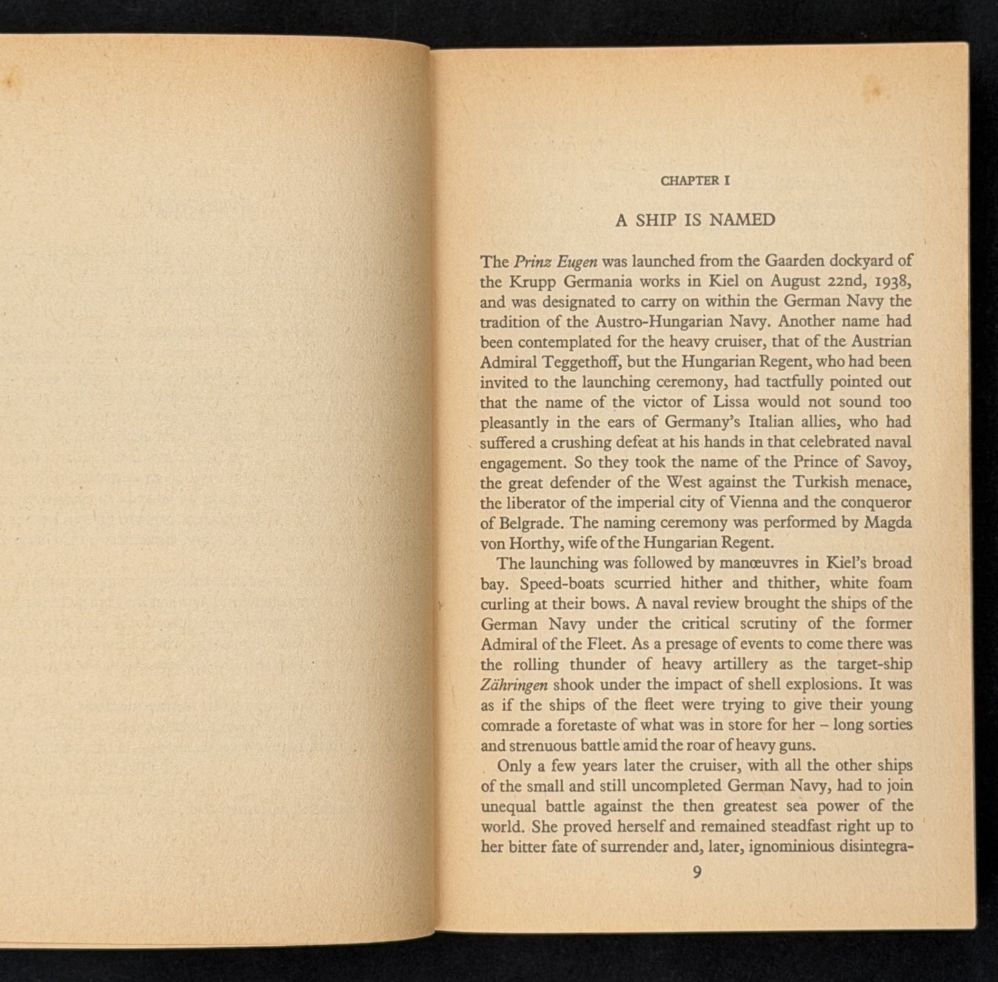 The Story of the 'Prinz Eugen' by Fritz-Otto Busch, Eleanor Brockett