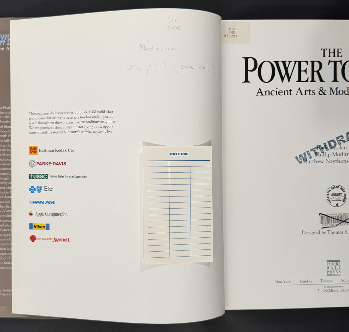 The Power to Heal by Rick Smolan, Phillip Moffitt, Matthew Naythons