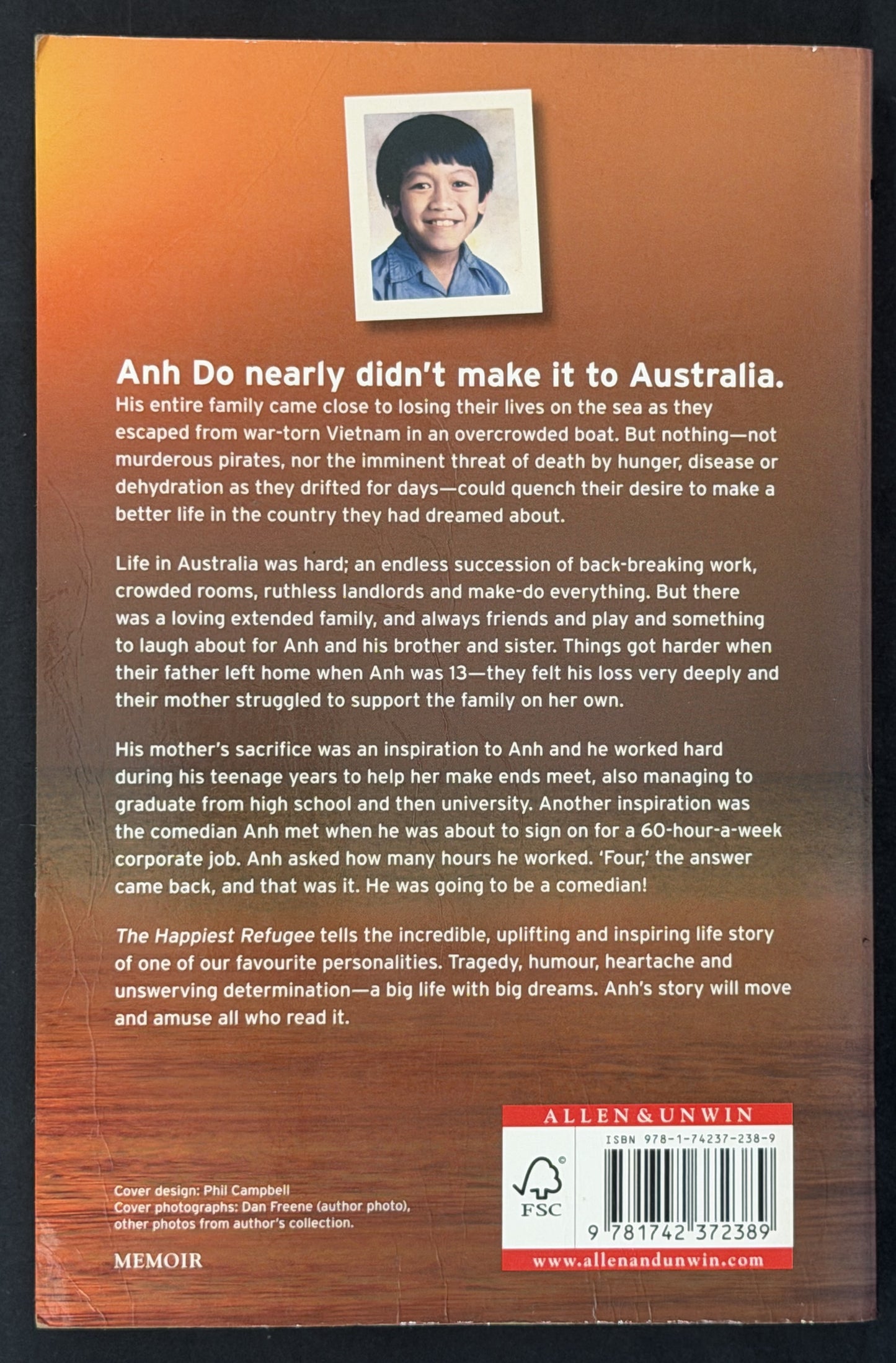 The Happiest Refugee by Anh Do