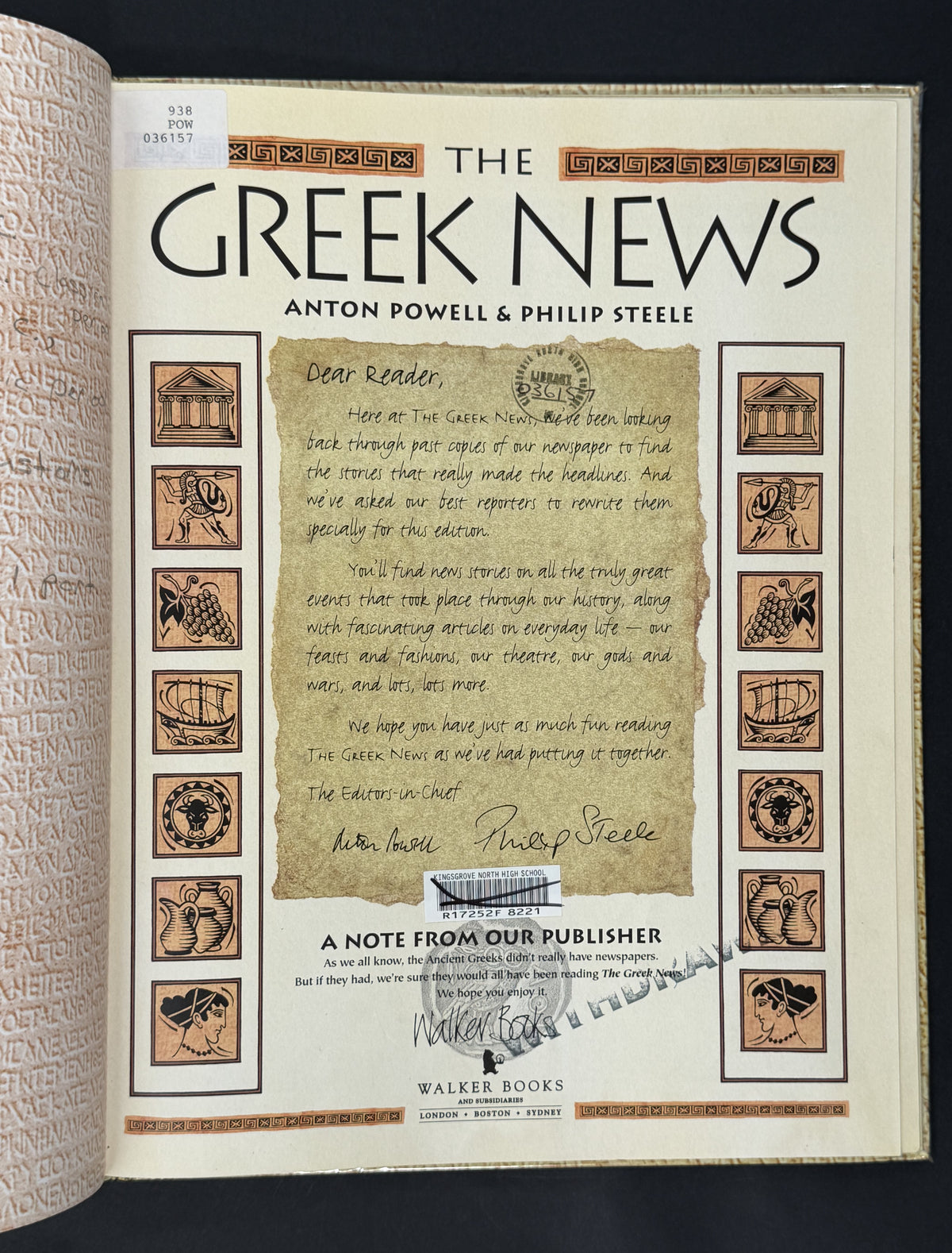 The Greek News by Anton Powell, Philip Steele