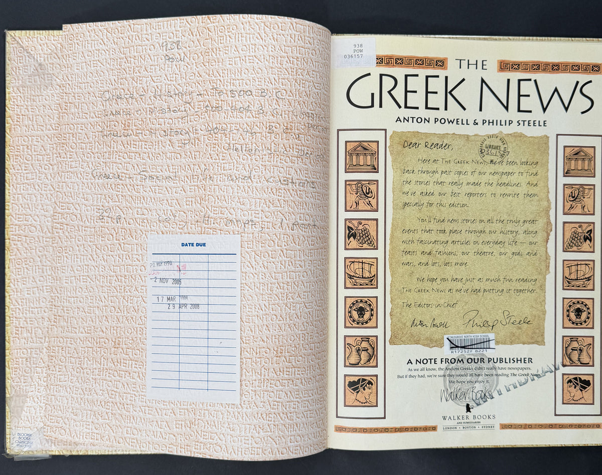 The Greek News by Anton Powell, Philip Steele
