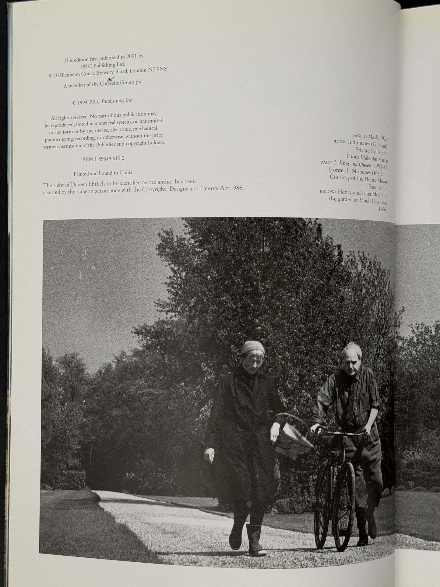 Henry Moore by Doreen Ehrlich