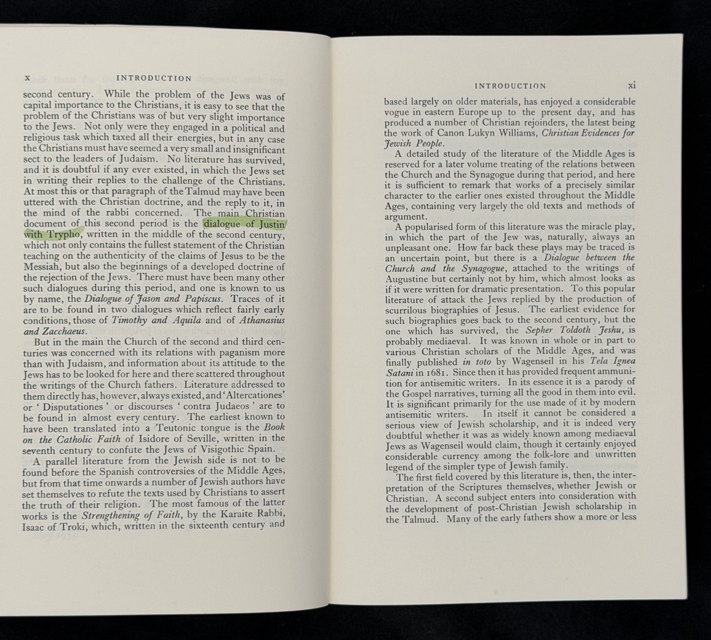 The conflict of the Church and the Synagogue by James Parkes