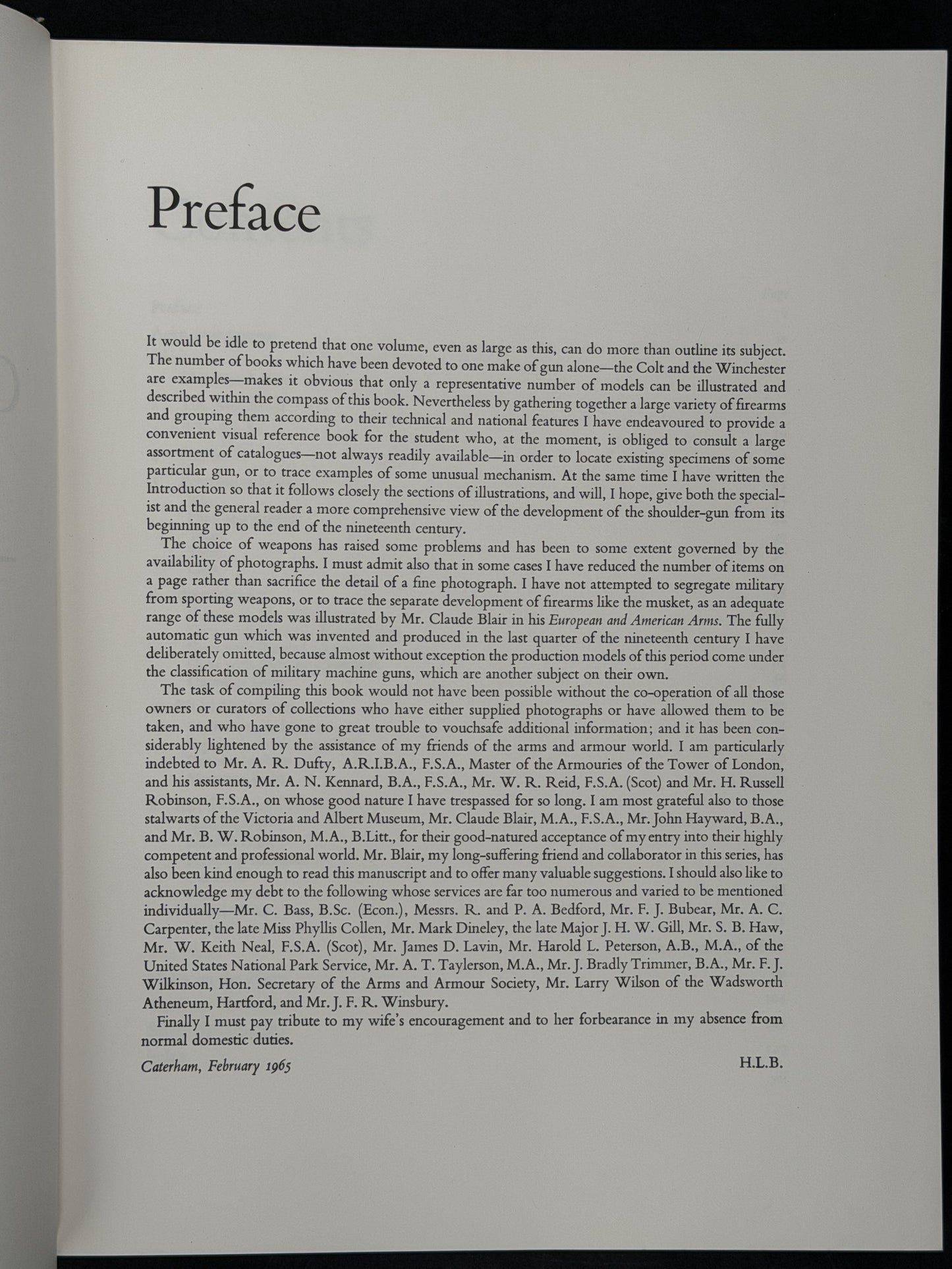 Guns and Rifles of the World by Howard L. Blackmore