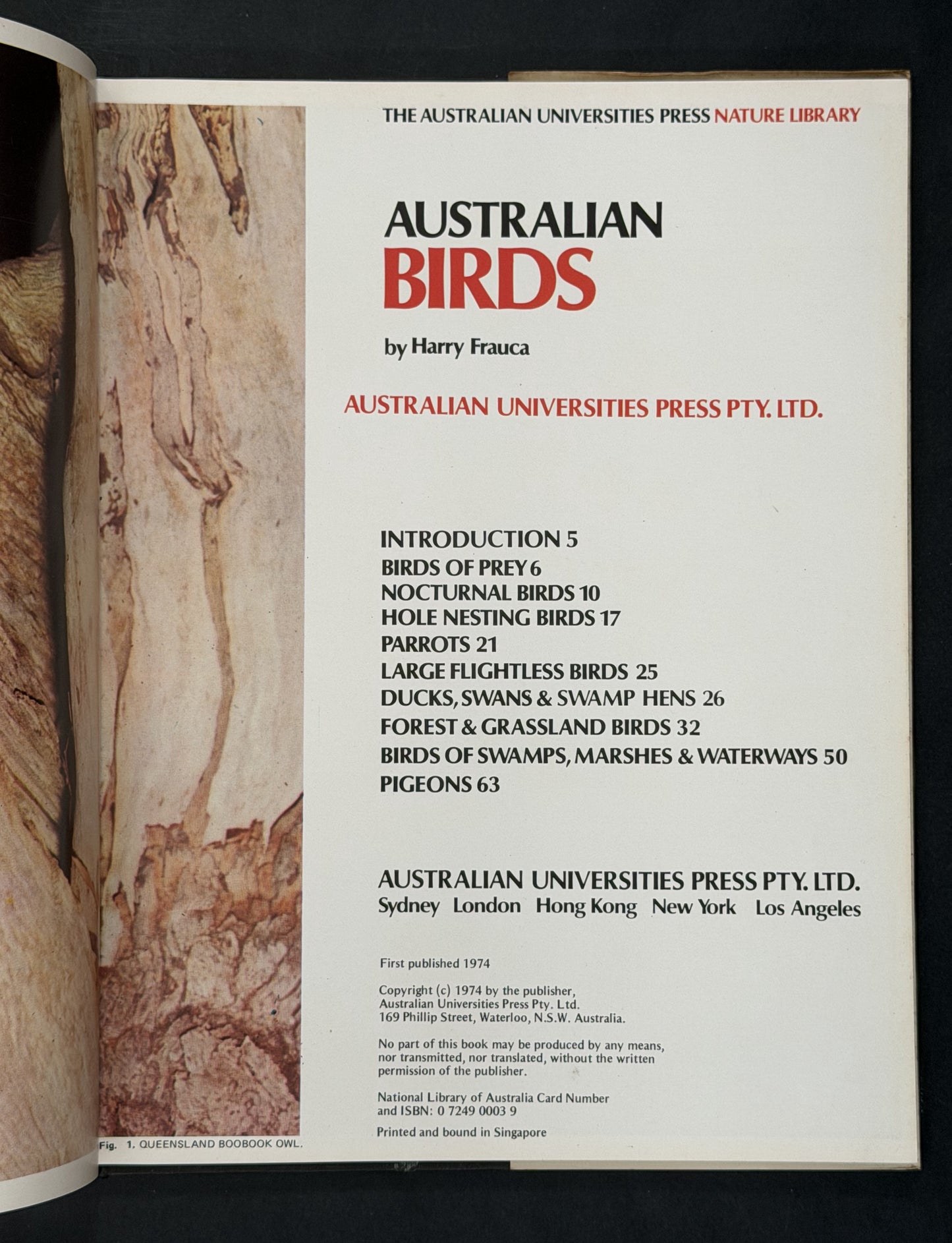 Australian Birds by Harry Frauca