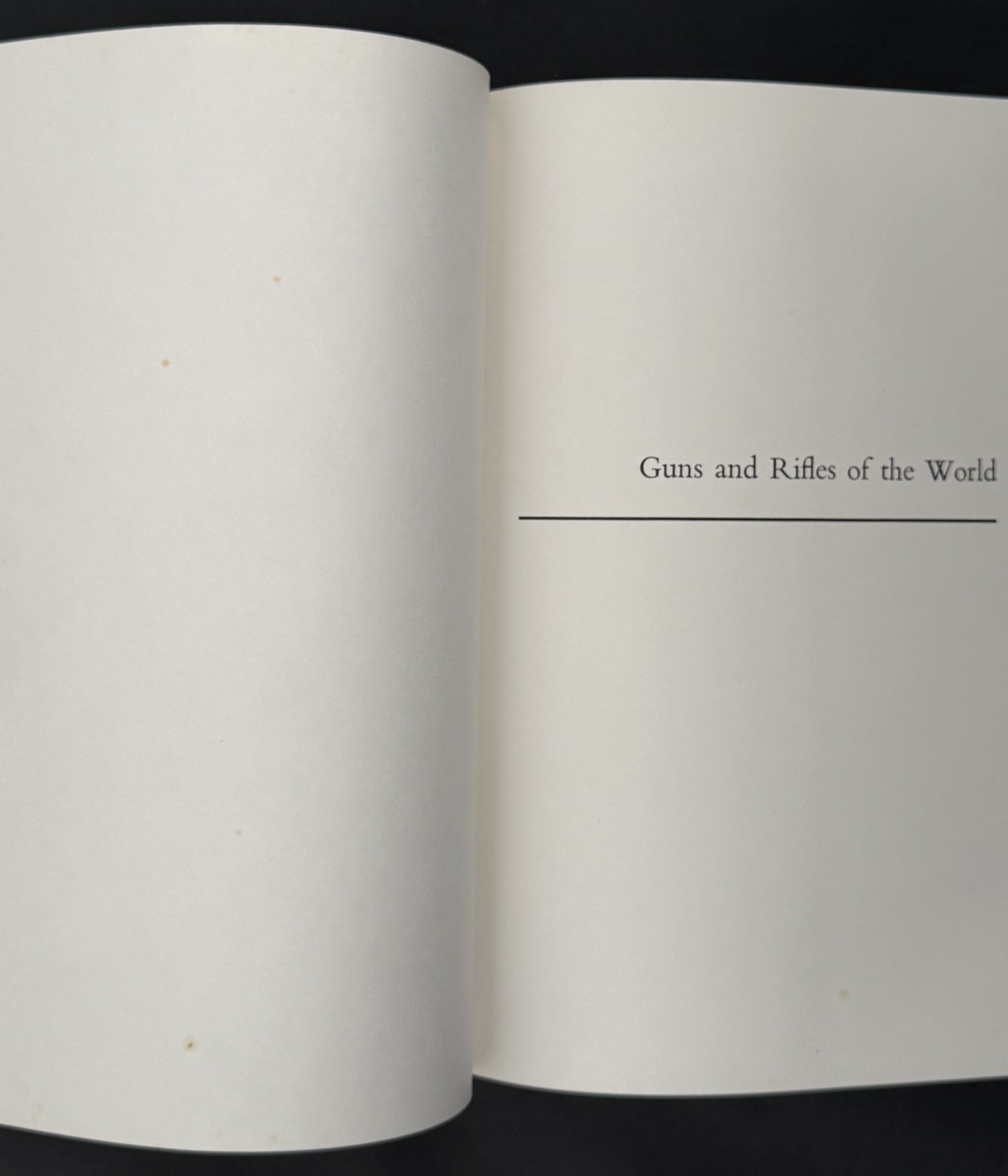 Guns and Rifles of the World by Howard L. Blackmore