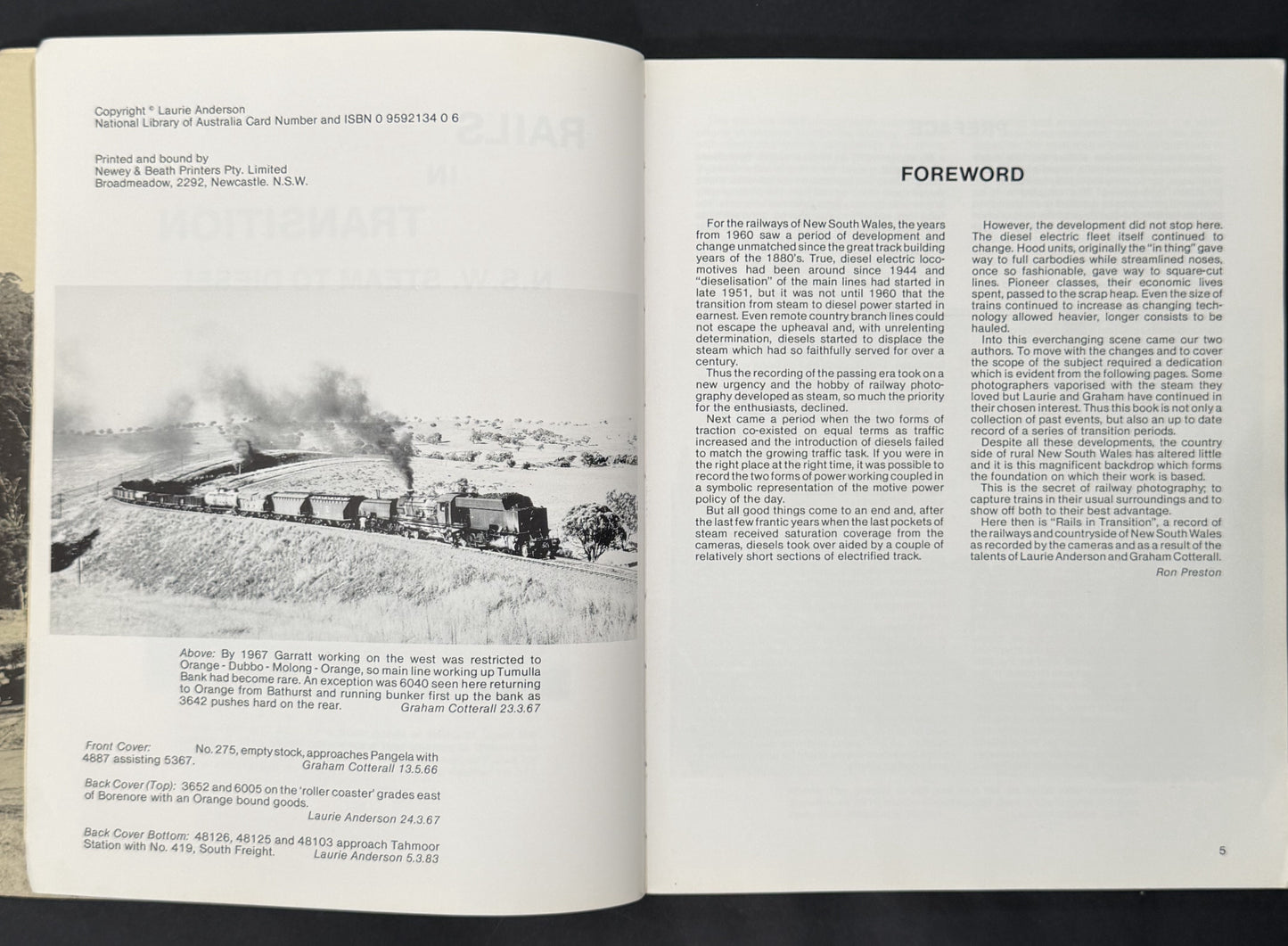 Rails in Transition by Laurie Anderson, Graham Cotterall