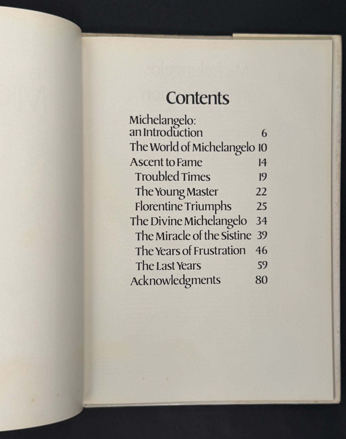 The Art of Michelangelo by Nathaniel Harris