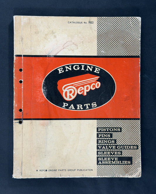 Catalogue No. R63 Engine Parts by Repco Engine Parts Group