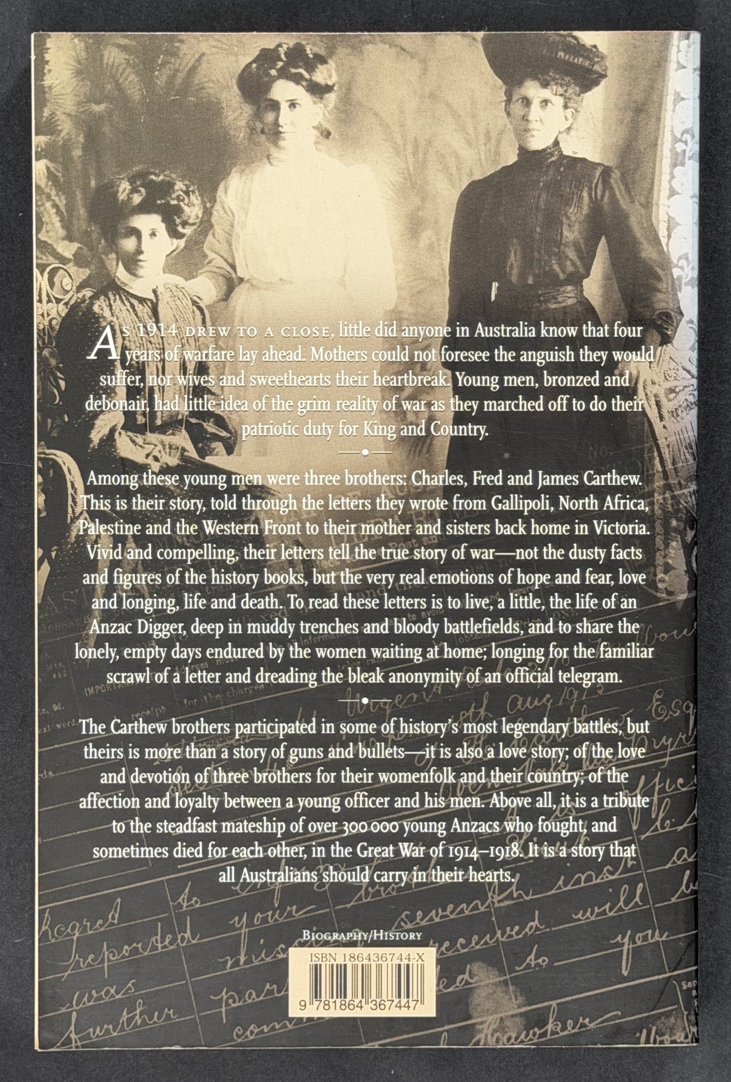 Voices from the Trenches by Noel Carthew