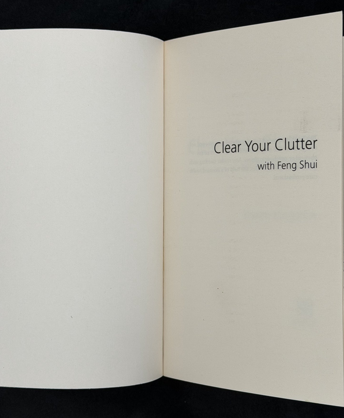 Clear Your Clutter with Feng Shui by Karen Kingston