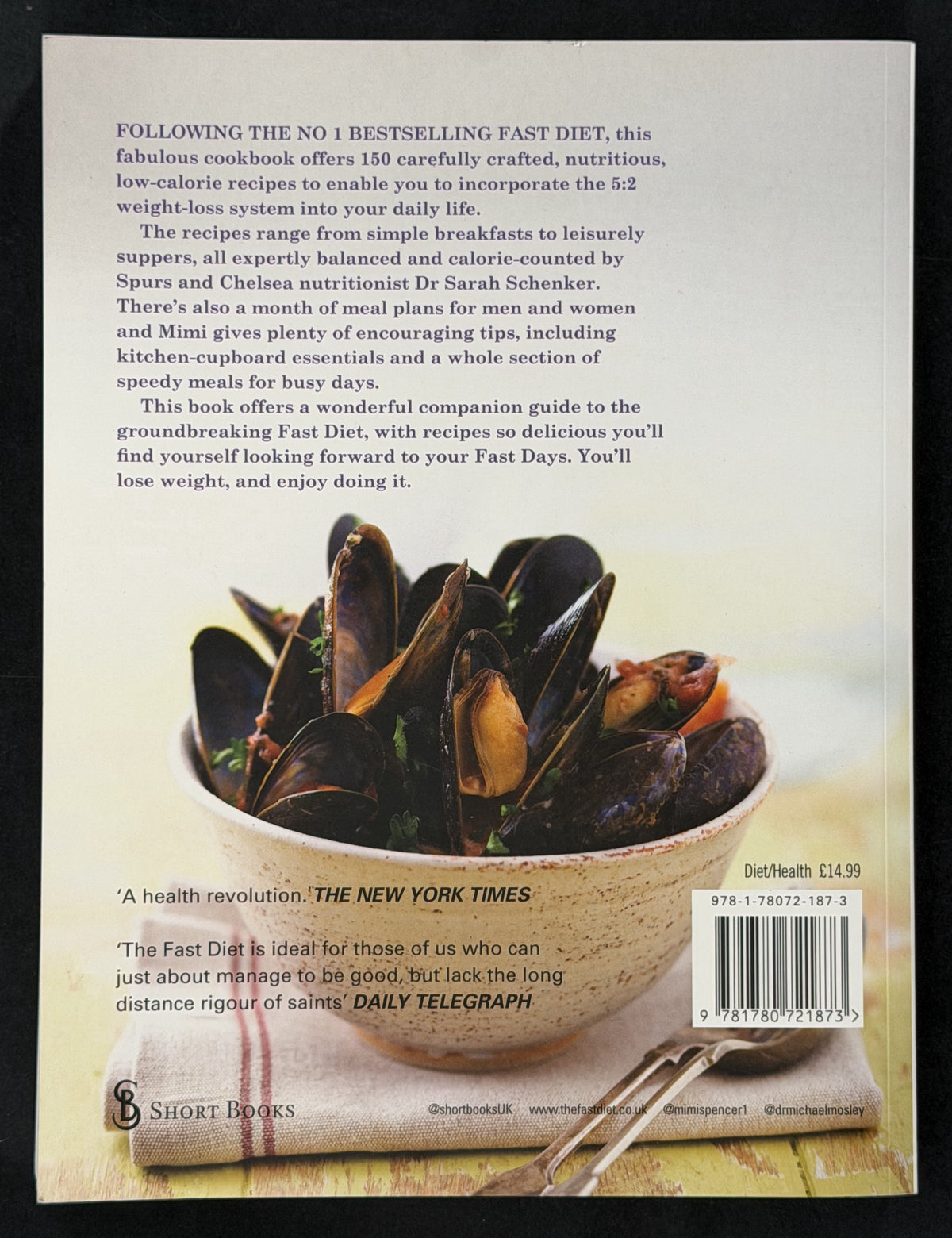 The Fast Diet Recipe Book by Mimi Spencer