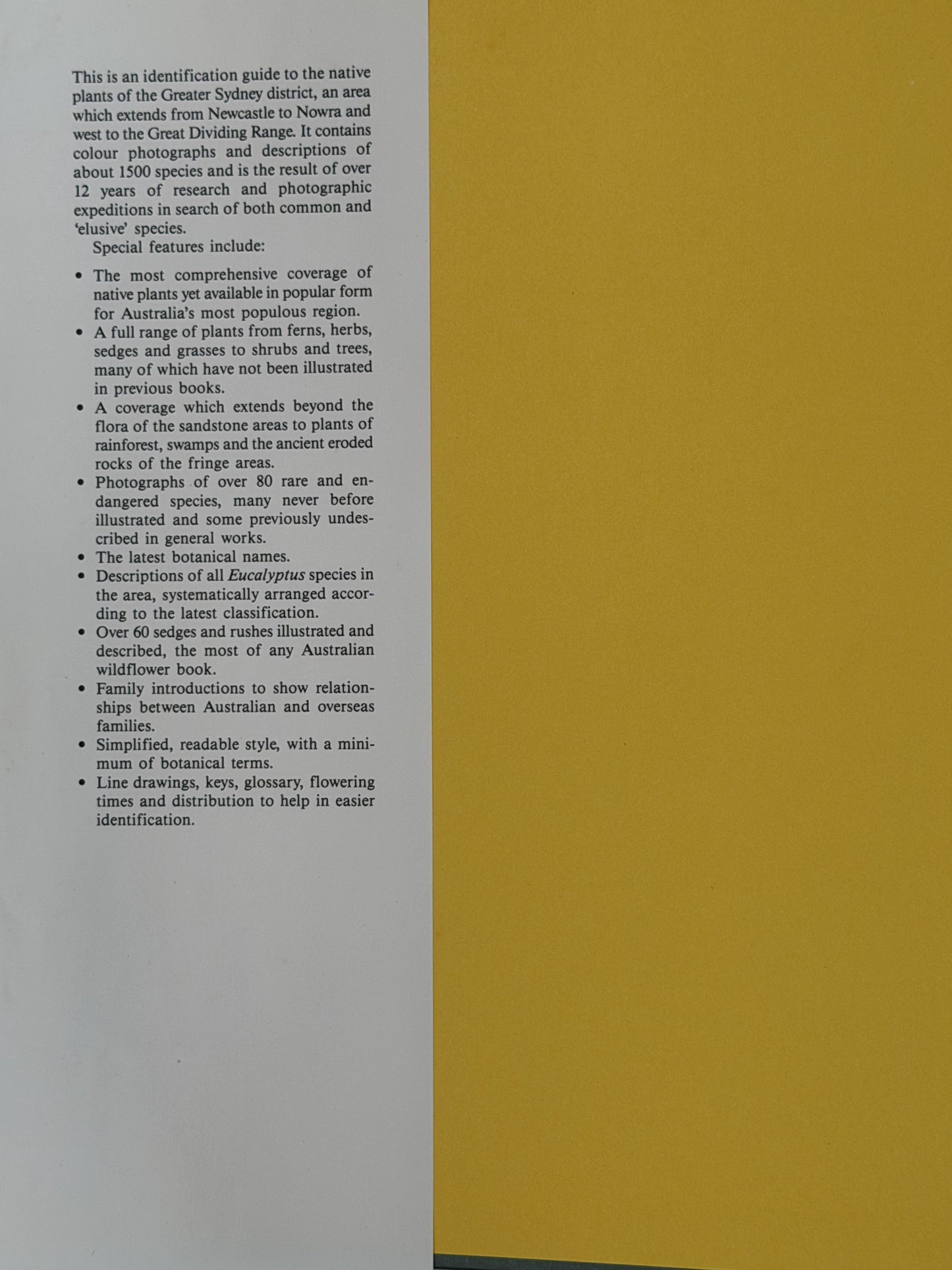 Native Plants of the Sydney District by Alan Fairley, Philip Moore