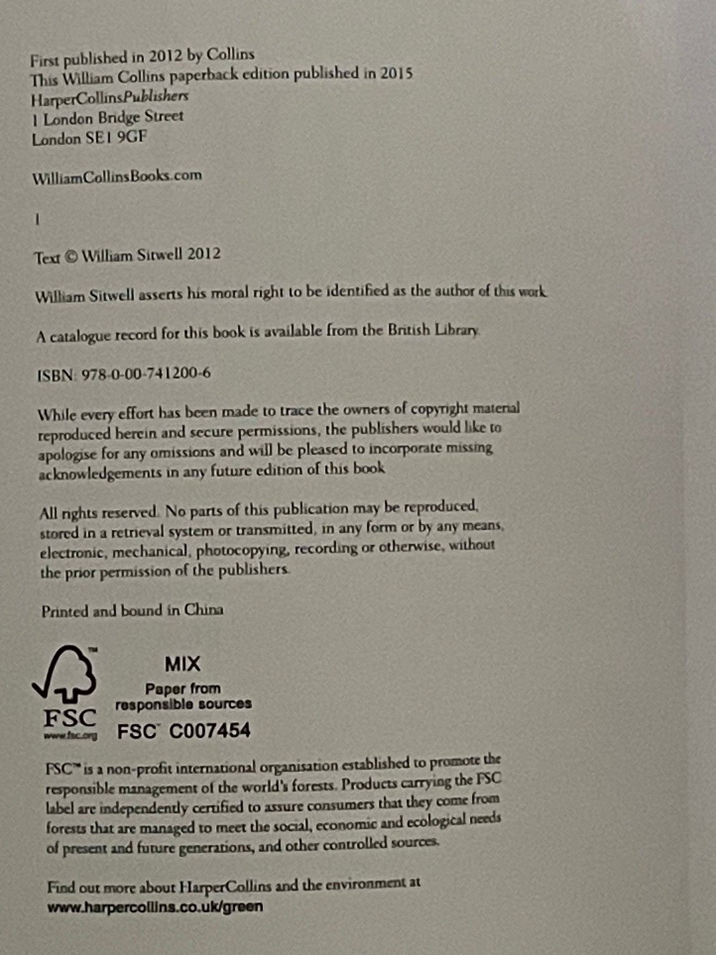 A History of Food in 100 Recipes by William Sitwell