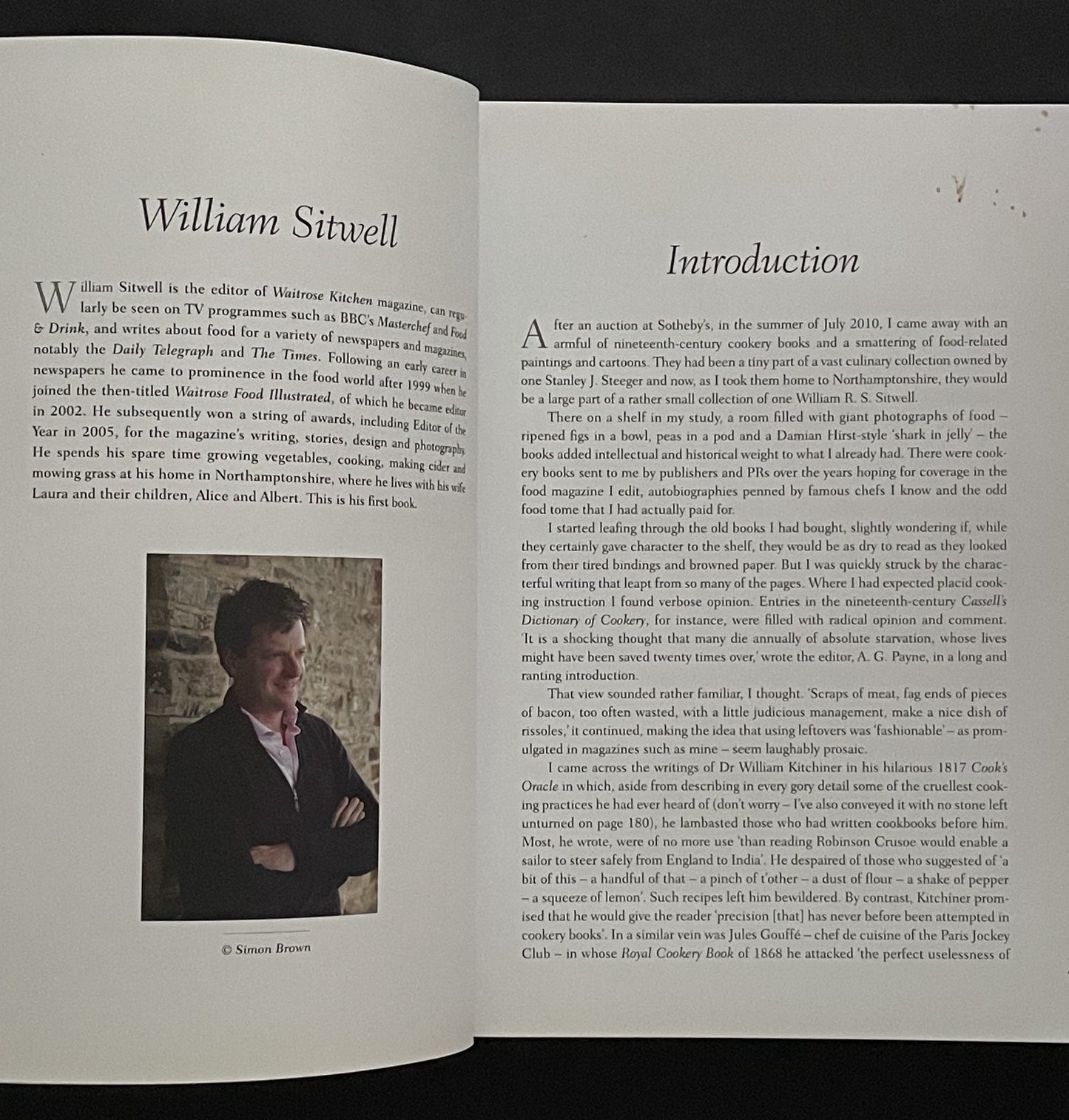 A History of Food in 100 Recipes by William Sitwell