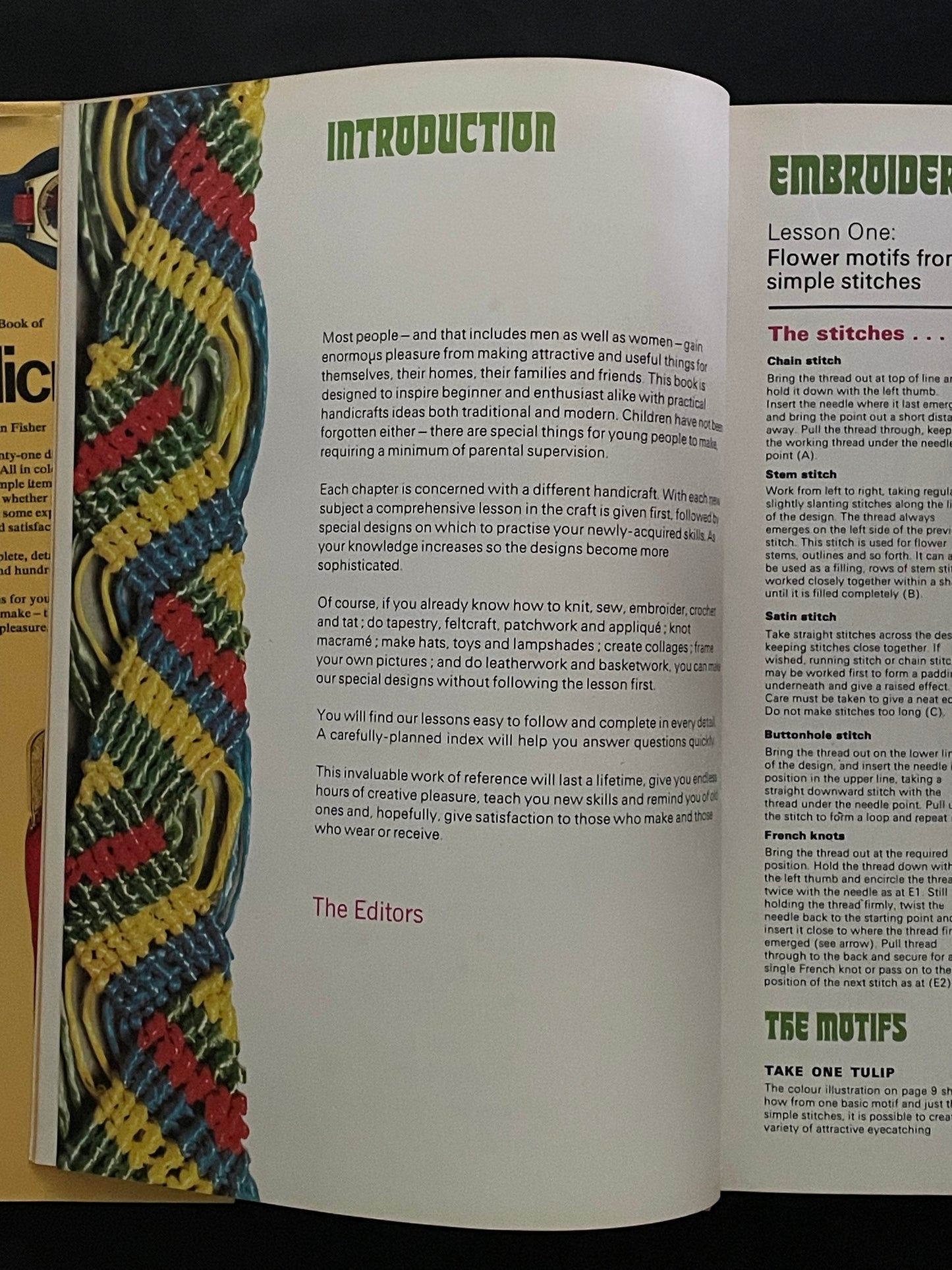 The Complete Book of Handicrafts by Jill Blake, Joan Fisher