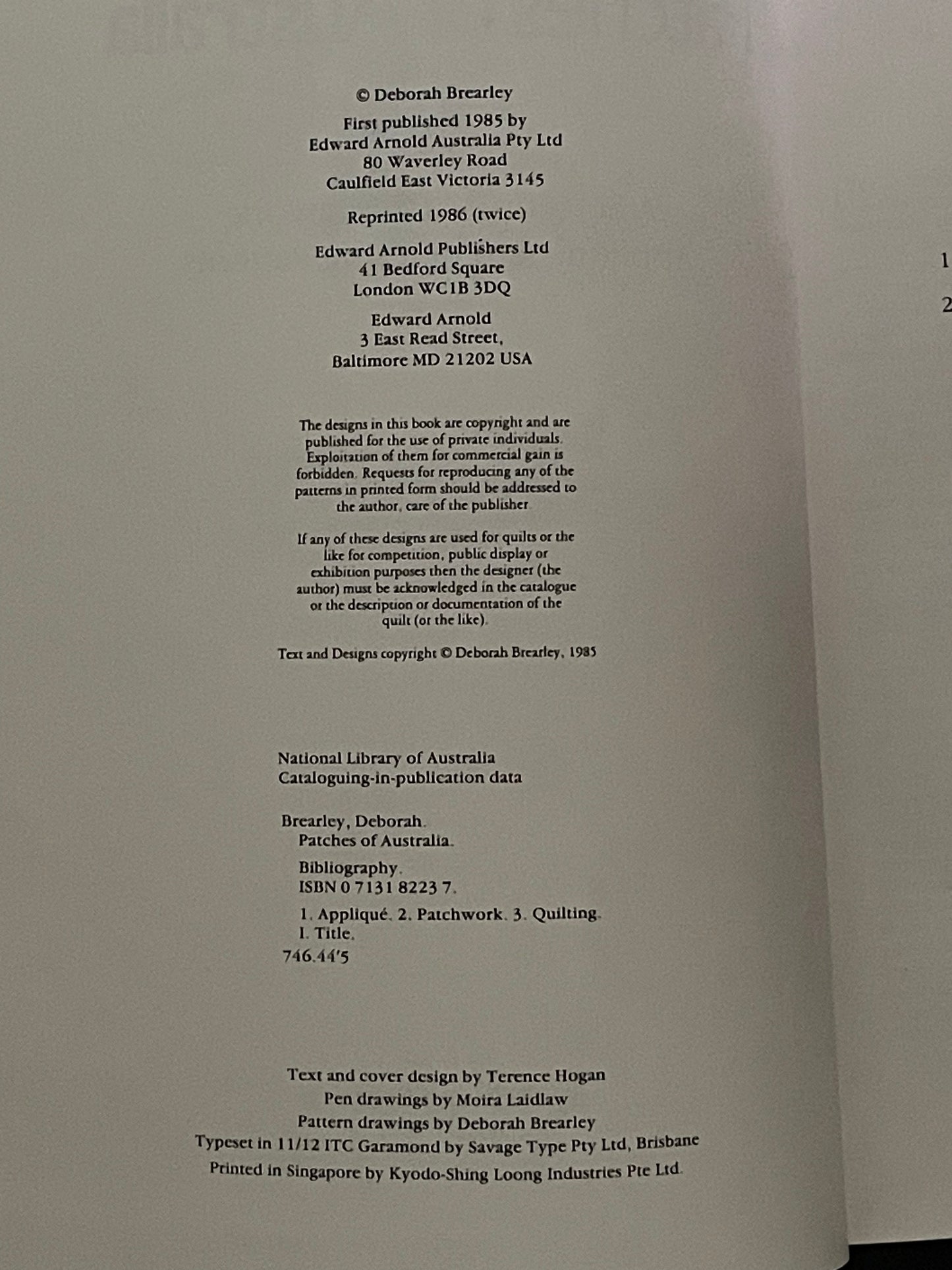 Patches of Australia by Deborah Brearley