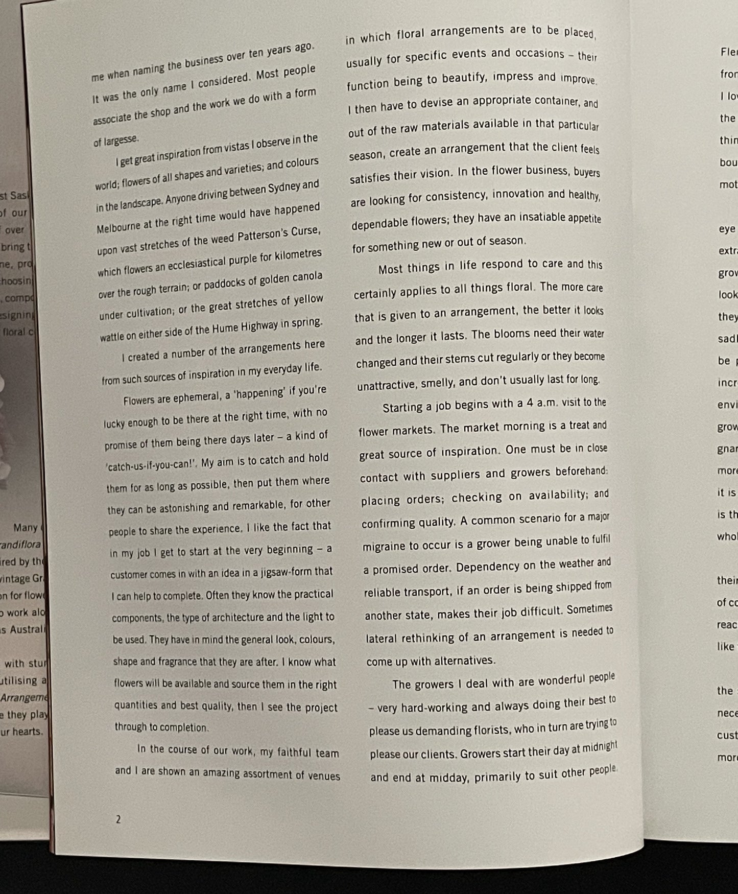 Grandiflora Arrangements by Saskia Havekes, Gary Heery