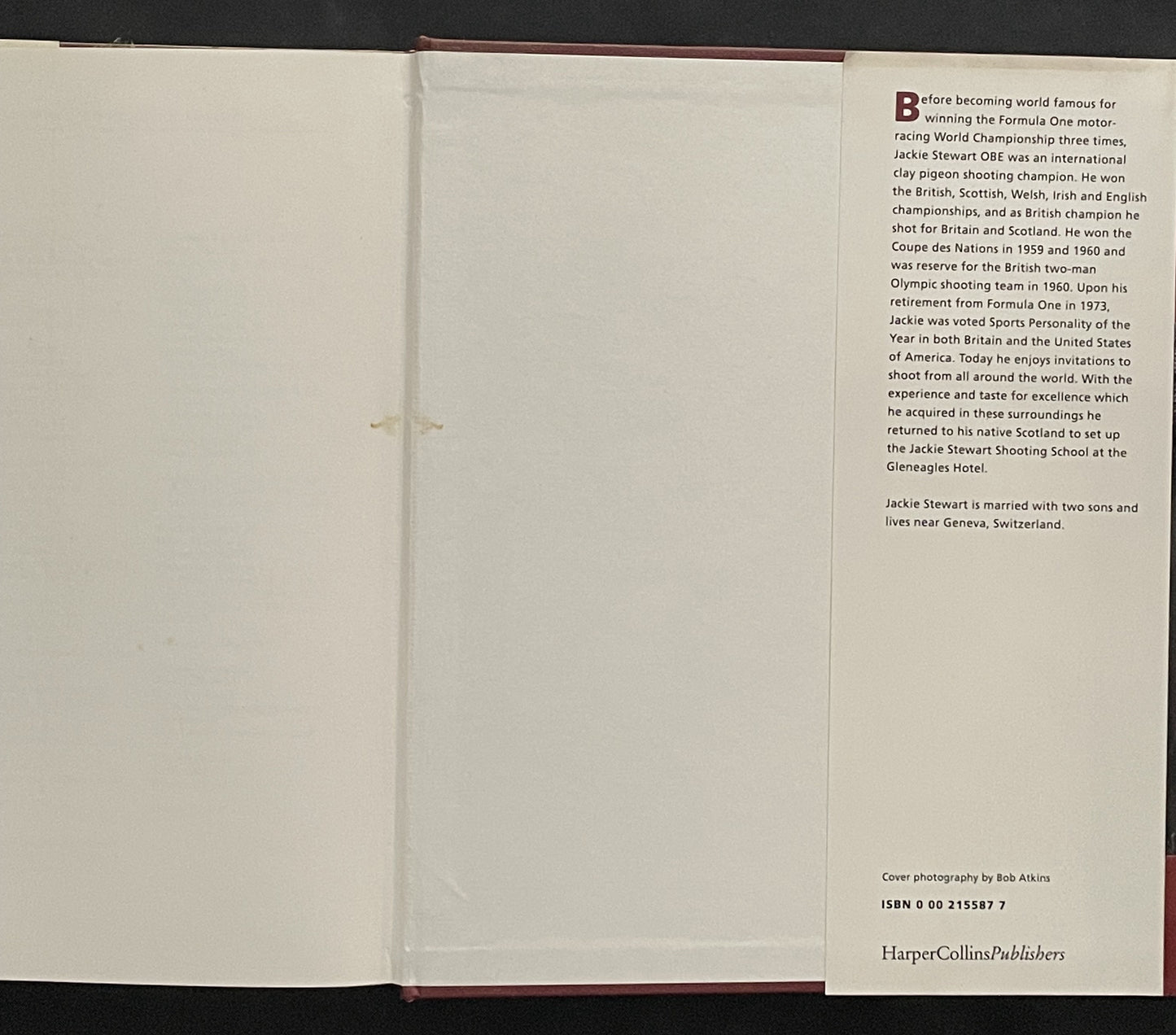 The Jackie Stewart Book of Shooting by Jackie Stewart, Mike Barnes