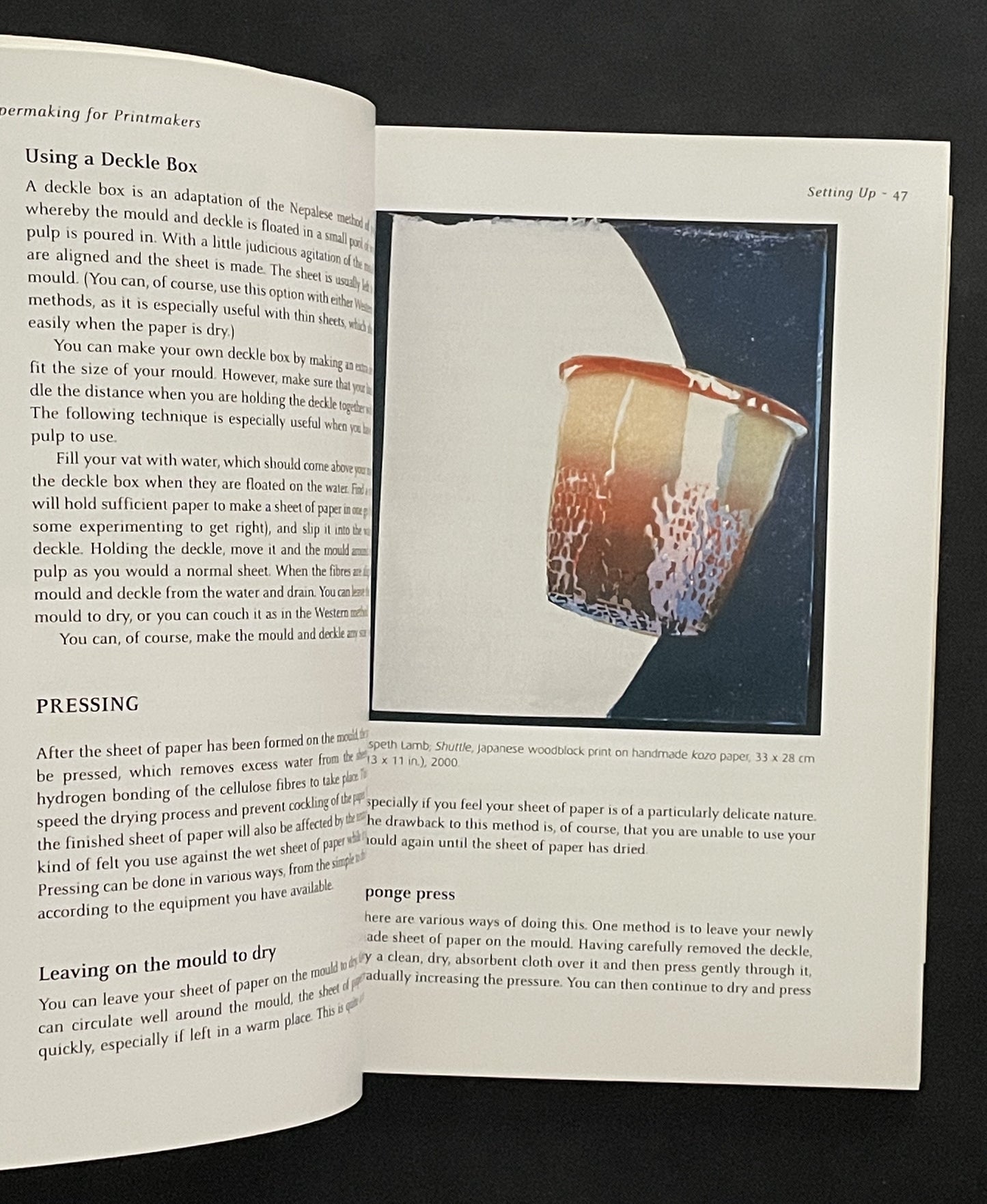 Papermaking for Printmakers by Elspeth Lamb