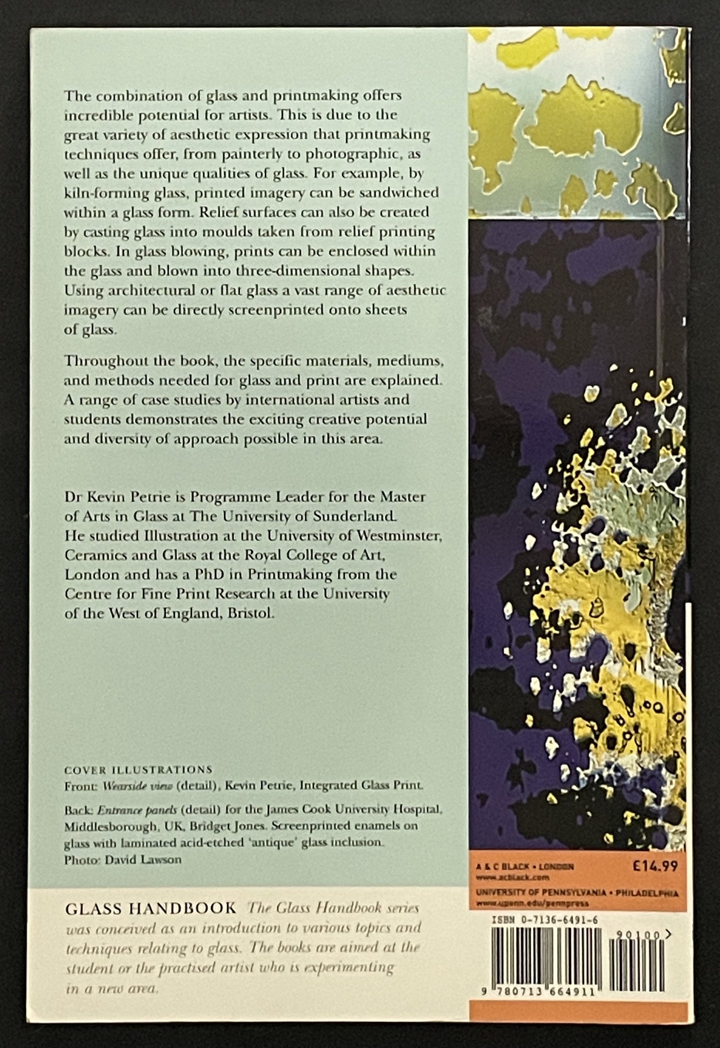 Glass and Print by Kevin Petrie