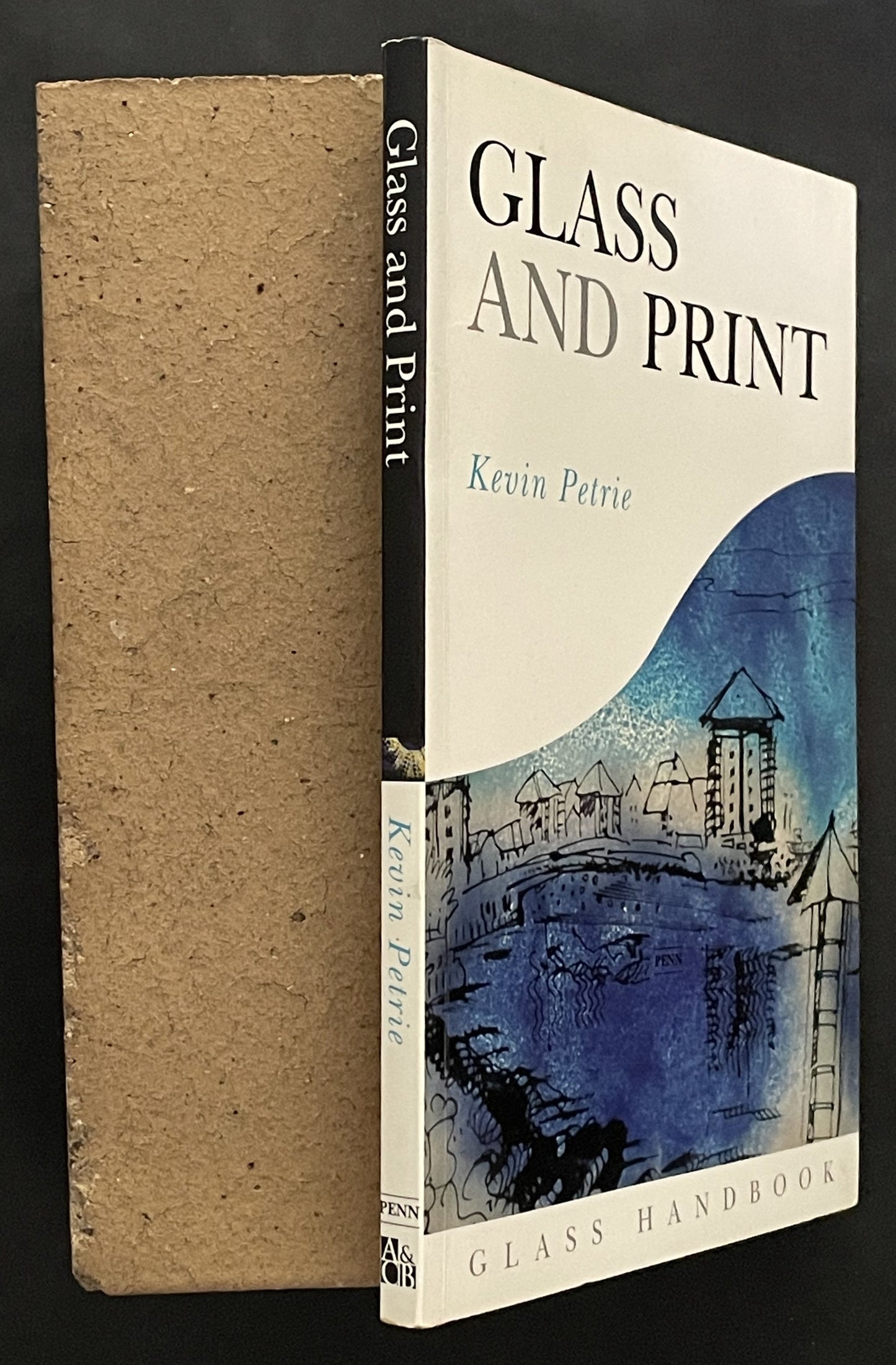 Glass and Print by Kevin Petrie