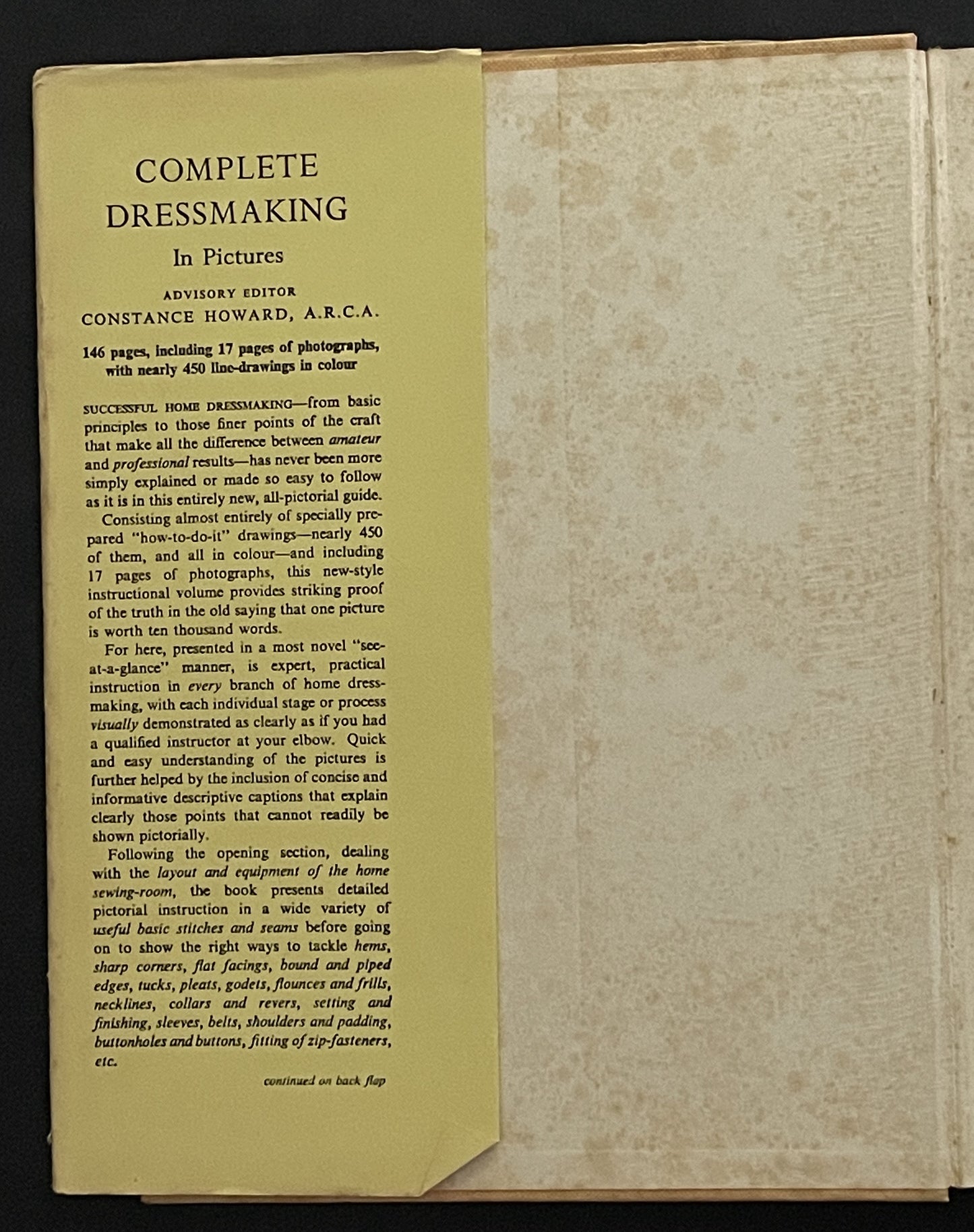 Complete Dressmaking in Pictures by Constance Howard