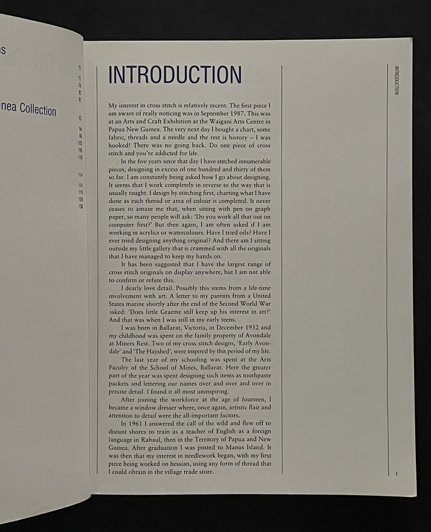 Cross Stitch Designs by Graeme Ross