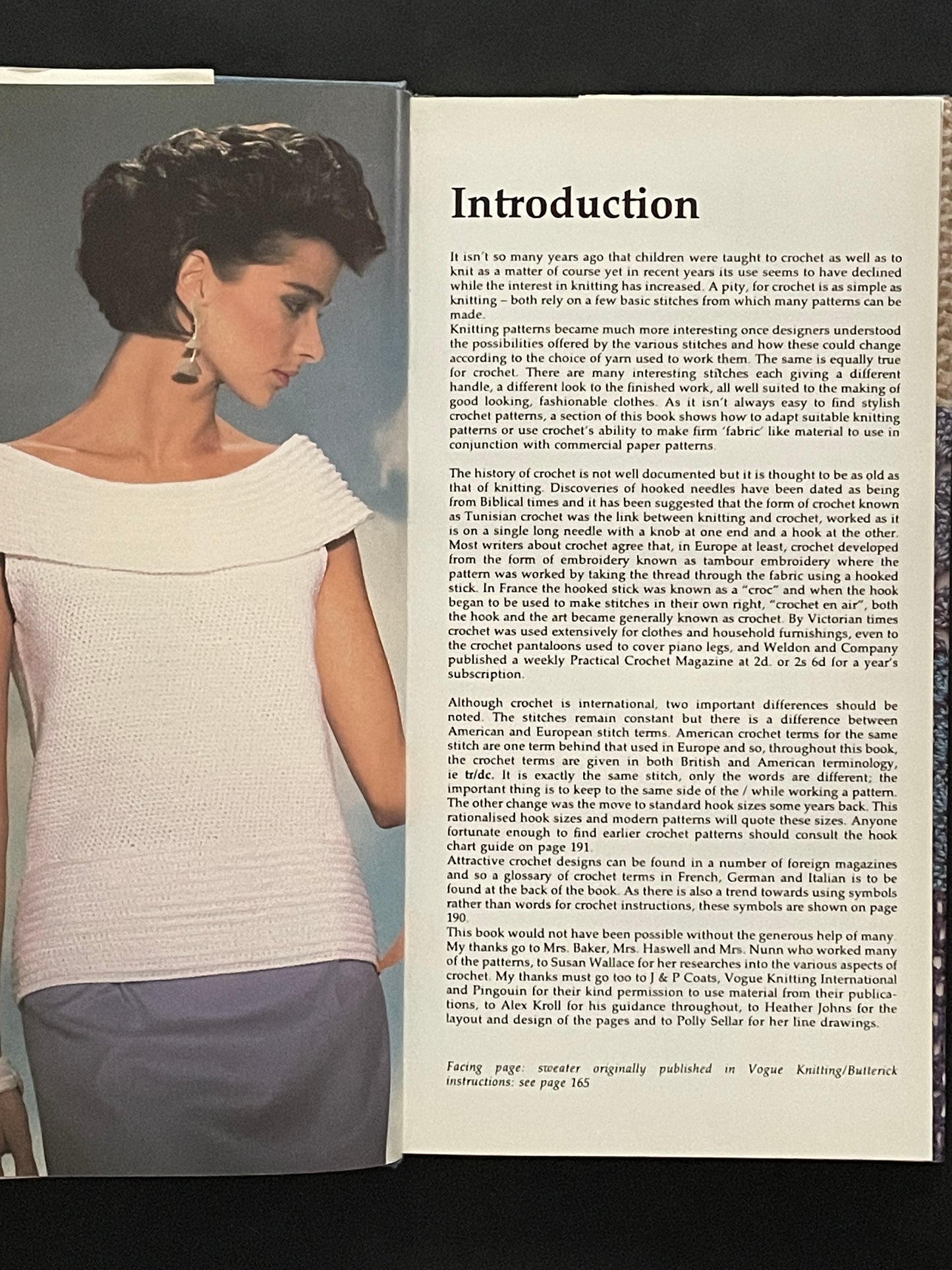 Vogue Dictionary of Crochet Stitches by Anne Matthews