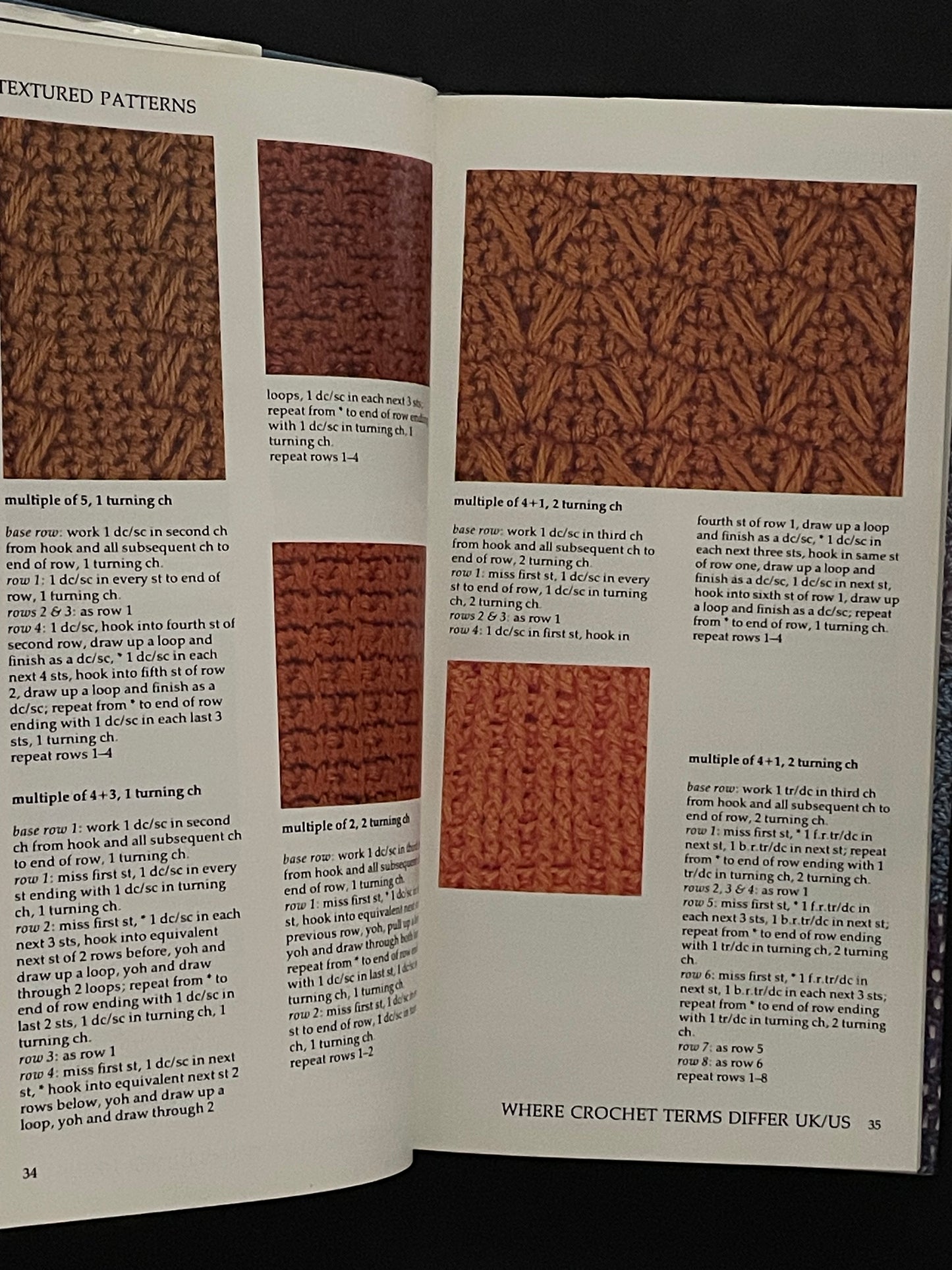 Vogue Dictionary of Crochet Stitches by Anne Matthews