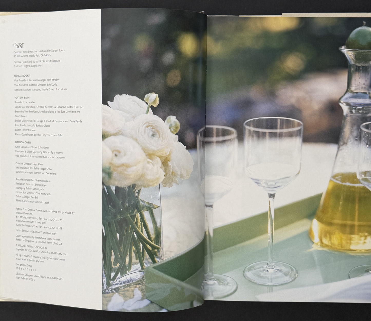 Pottery Barn Outdoor Spaces by Christene Barberich, David Matheson, Clay Ide
