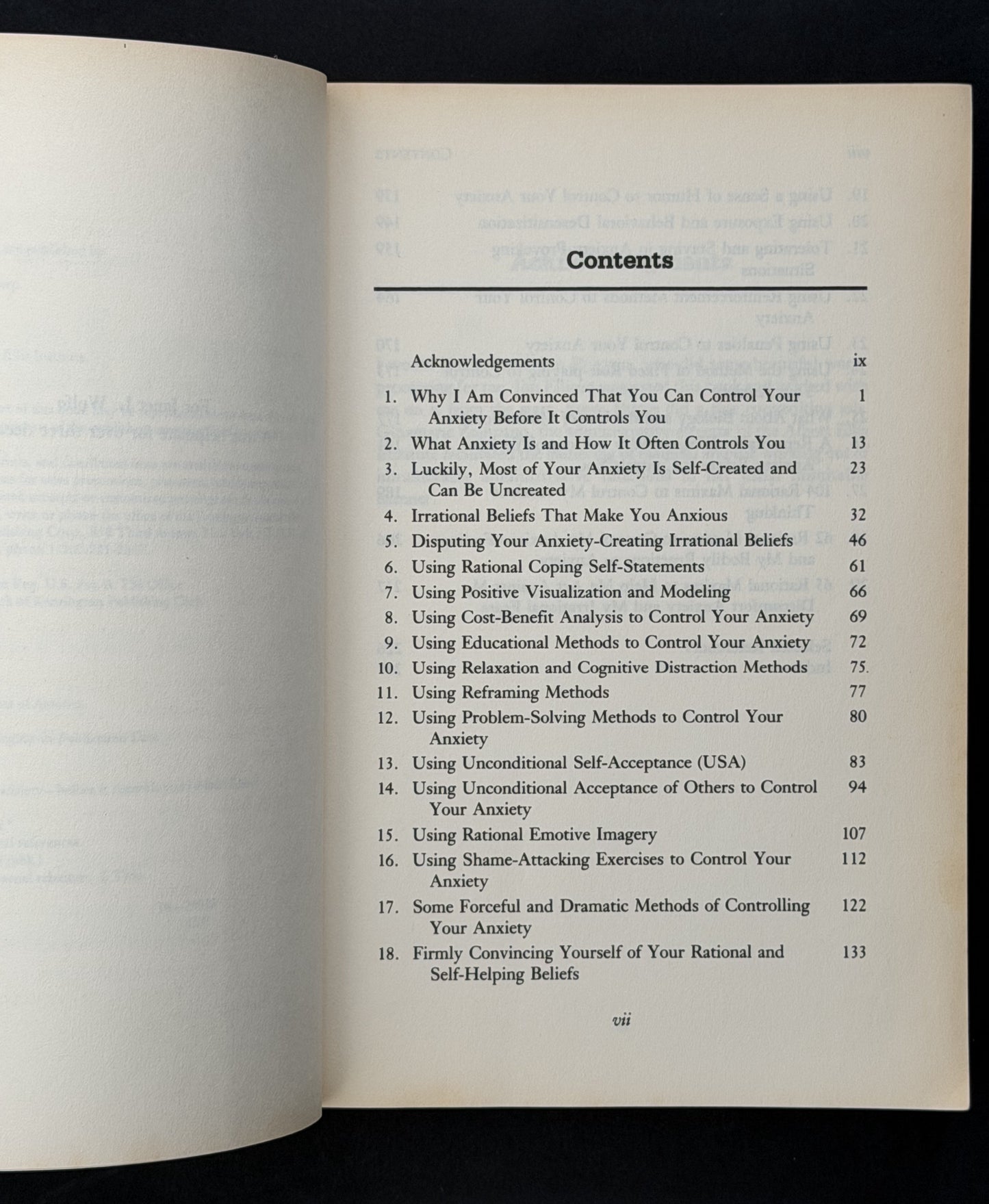 How to Control Your Anxiety Before it Controls You by Albert Ellis