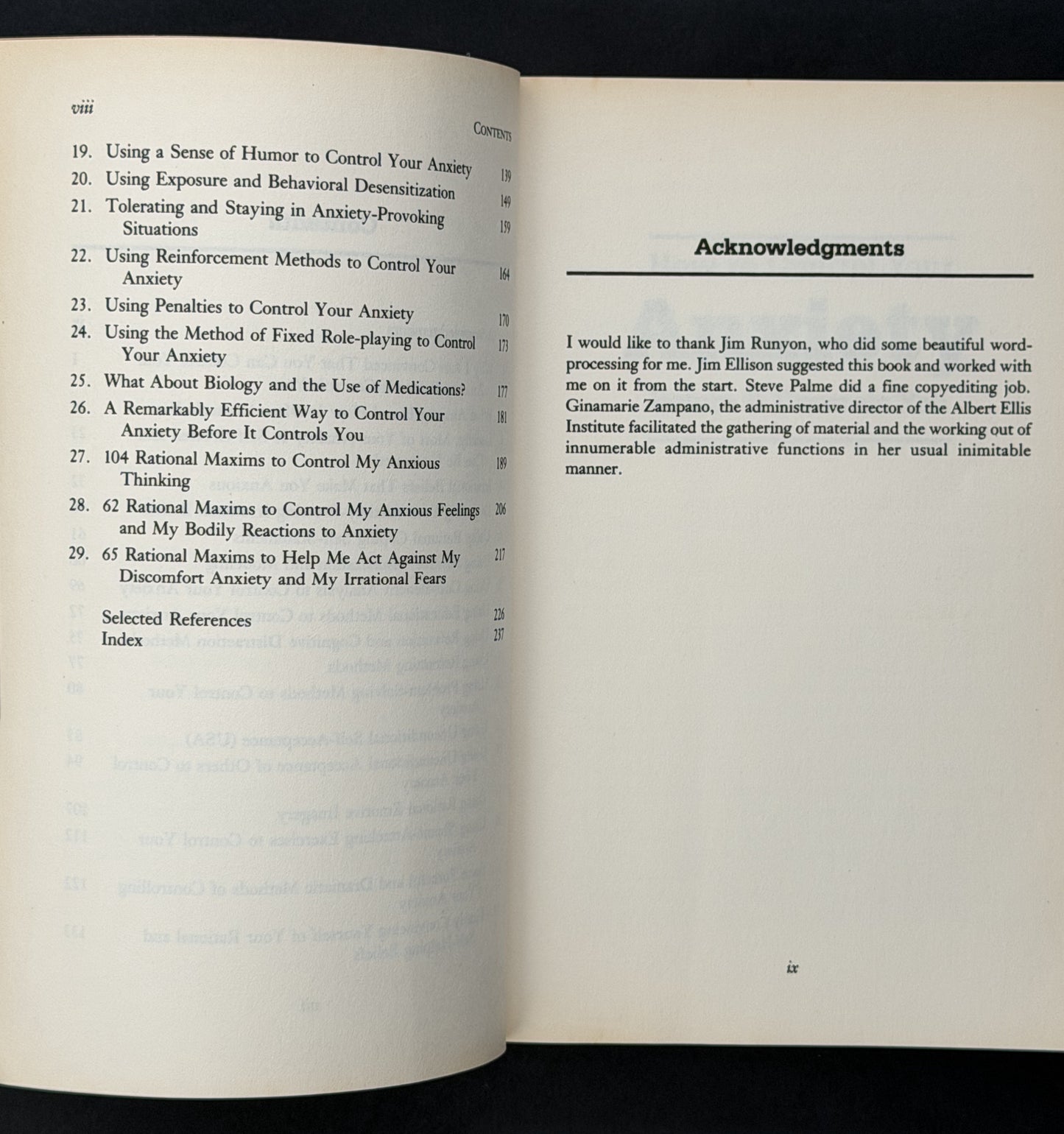 How to Control Your Anxiety Before it Controls You by Albert Ellis