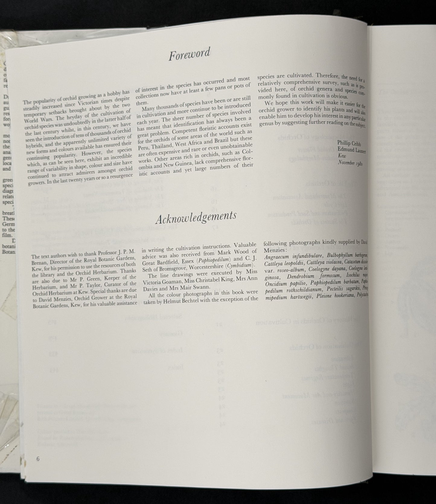 The Manual of Cultivated Orchid Species by Helmut Bechtel et al.