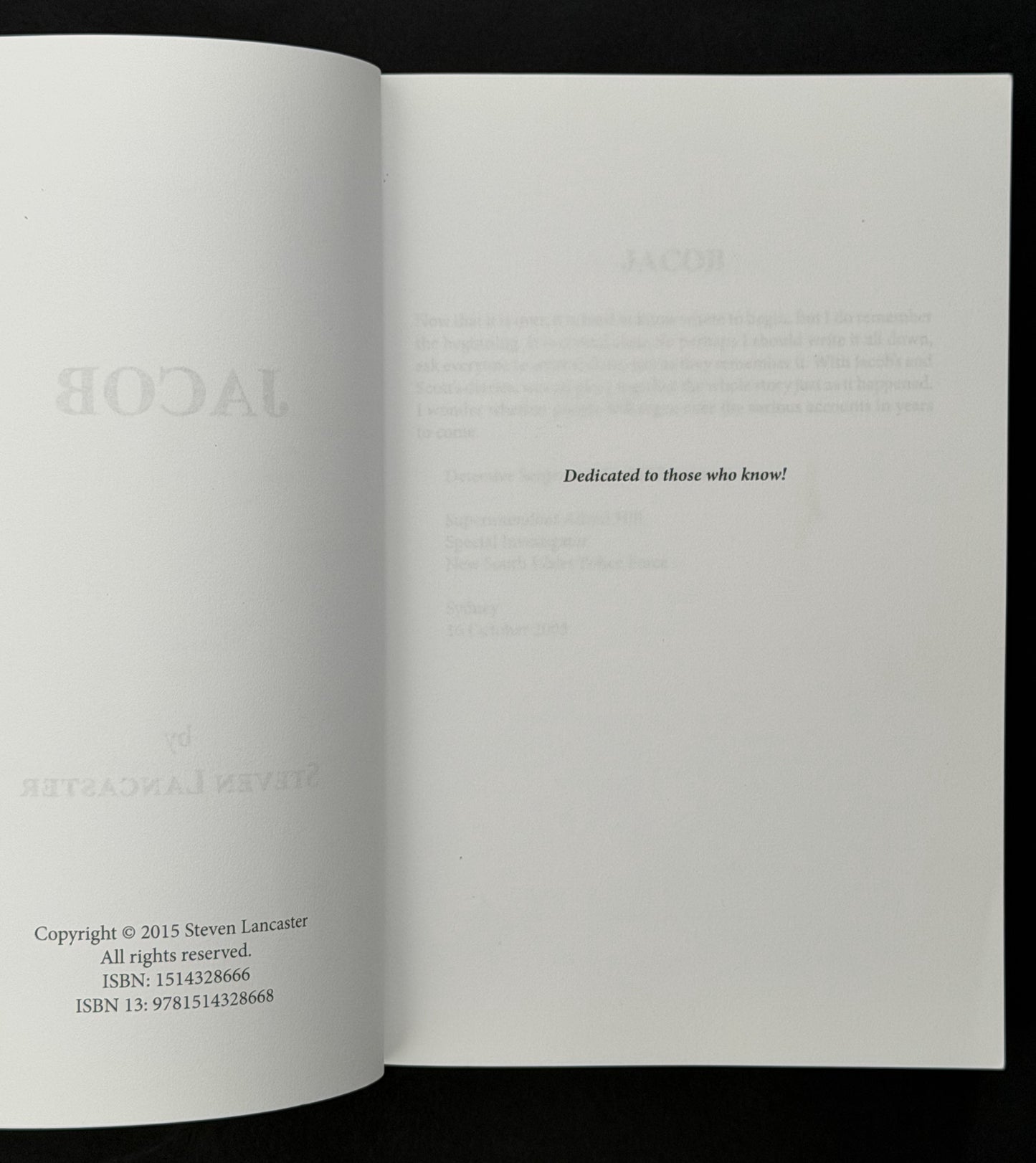 Jacob by Steven Lancaster