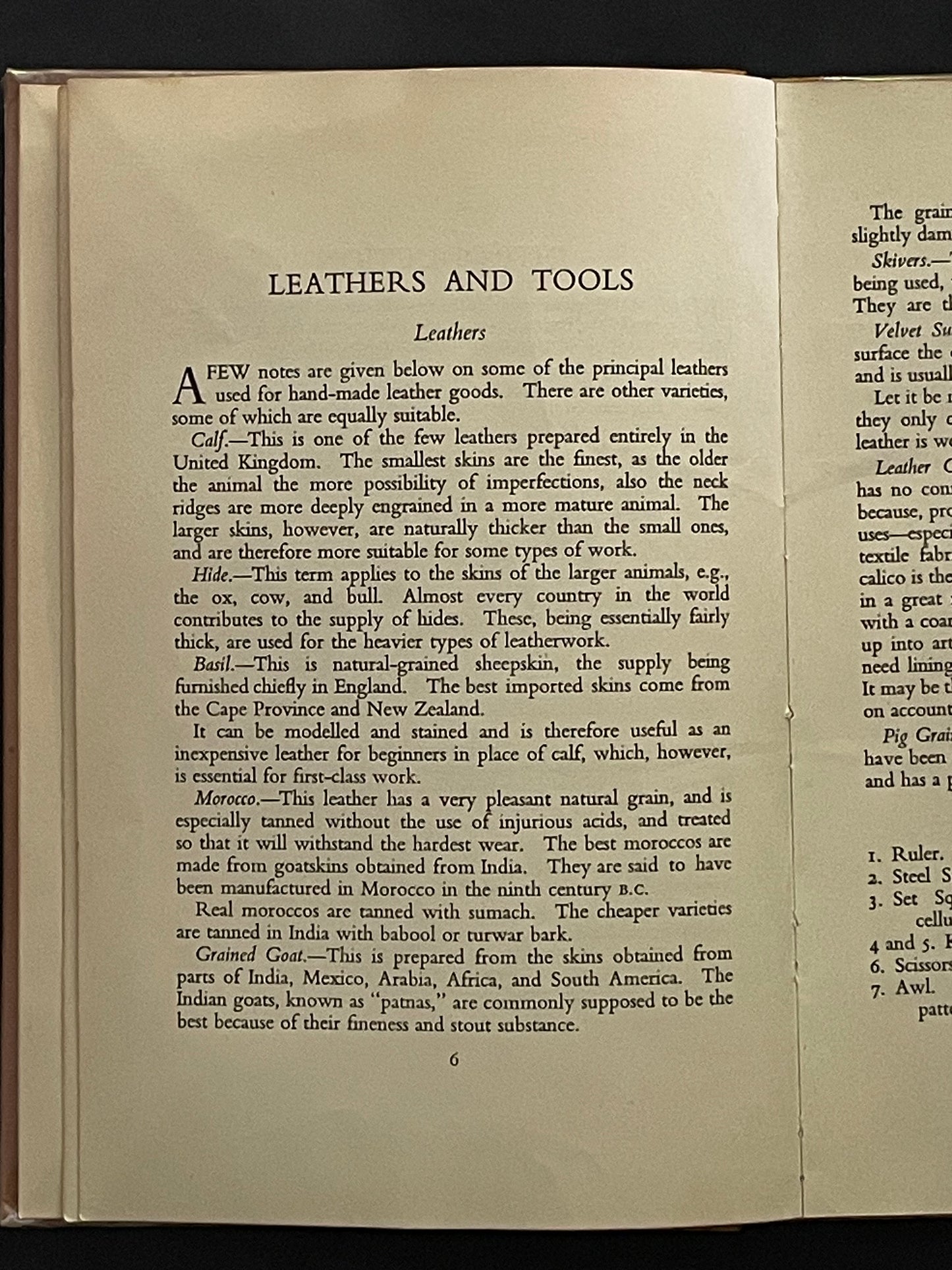 Leatherwork by I. P. Roseaman