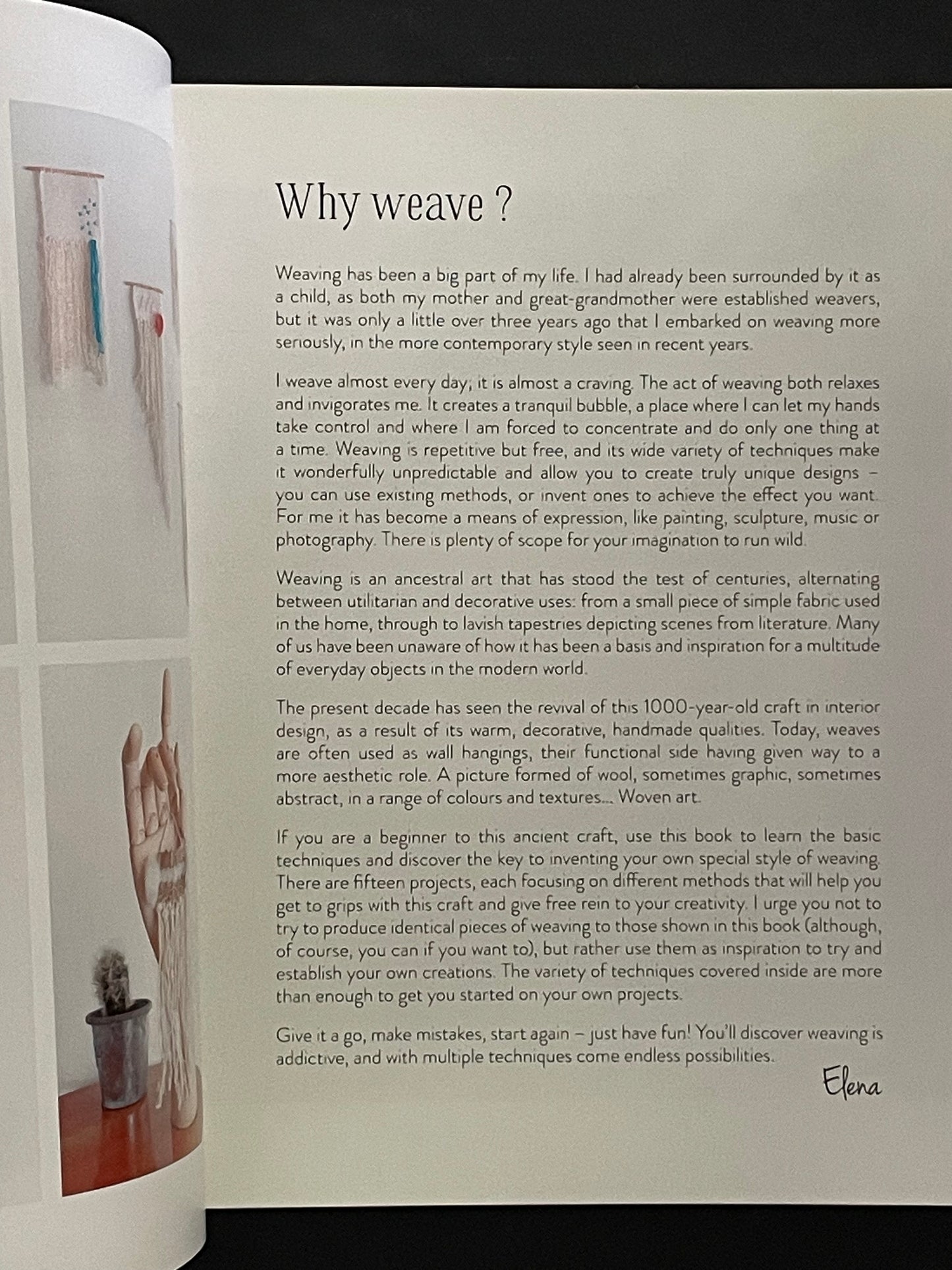 Woven Art by Elena Vilar