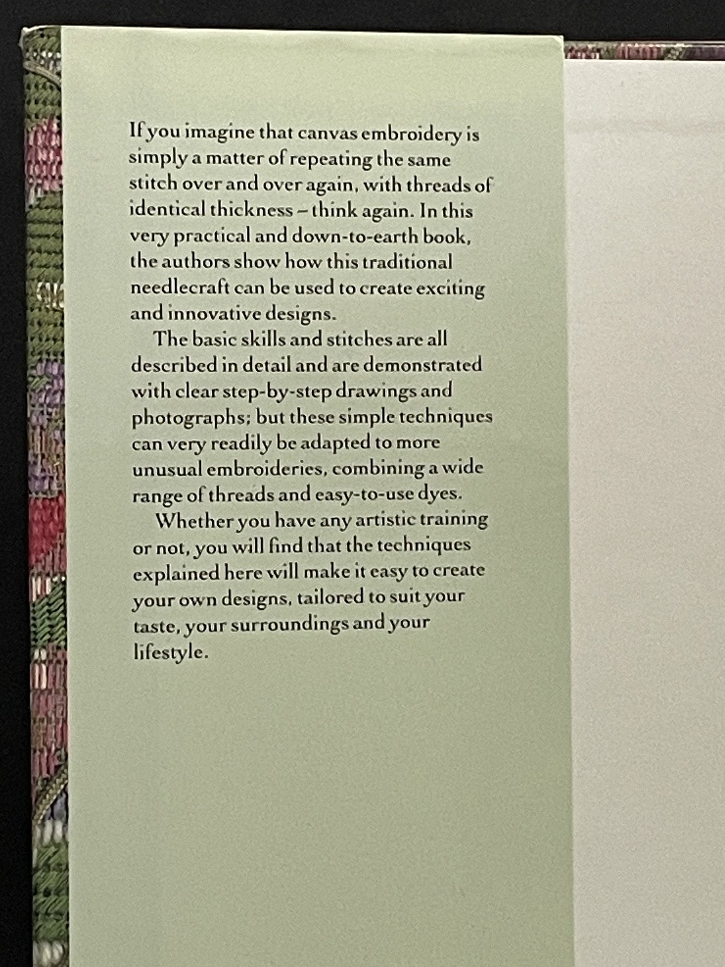 Canvas Embroidery by Peggy Field, June Linsley