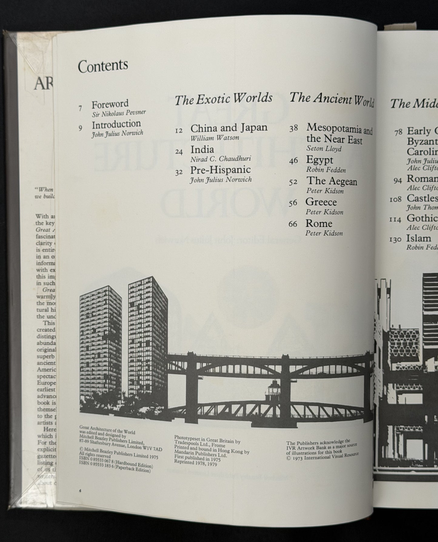 Great Architecture of the World by John Julius Norwich