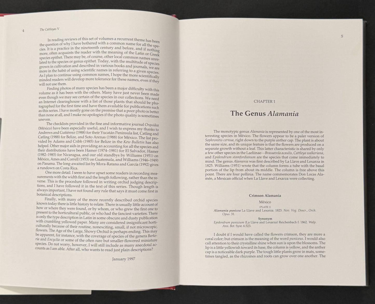 The Cattleyas and Their Relatives Vol 5 by Carl Leslie Withner