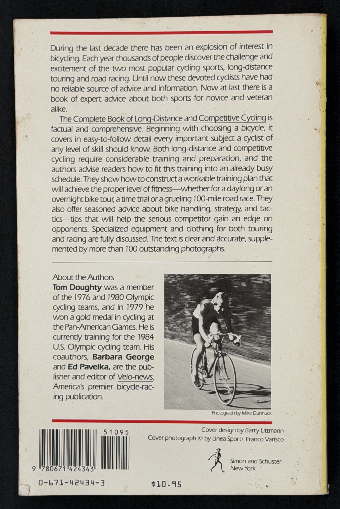 The Complete Book of Long-distance and Competitive Cycling by Tom Doughty et al.