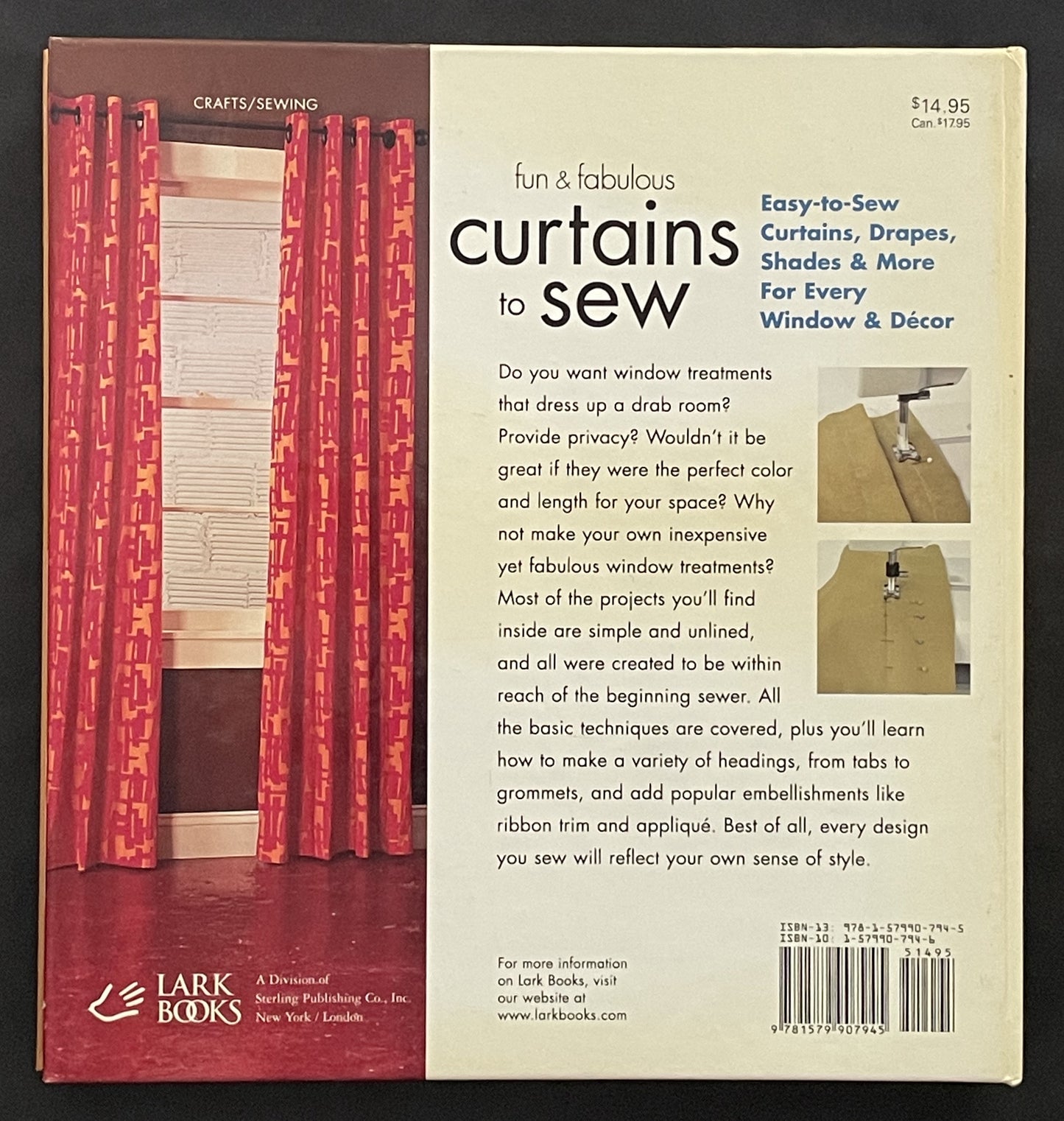 Fun & Fabulous Curtains to Sew by Valerie Van Arsdale Shrader