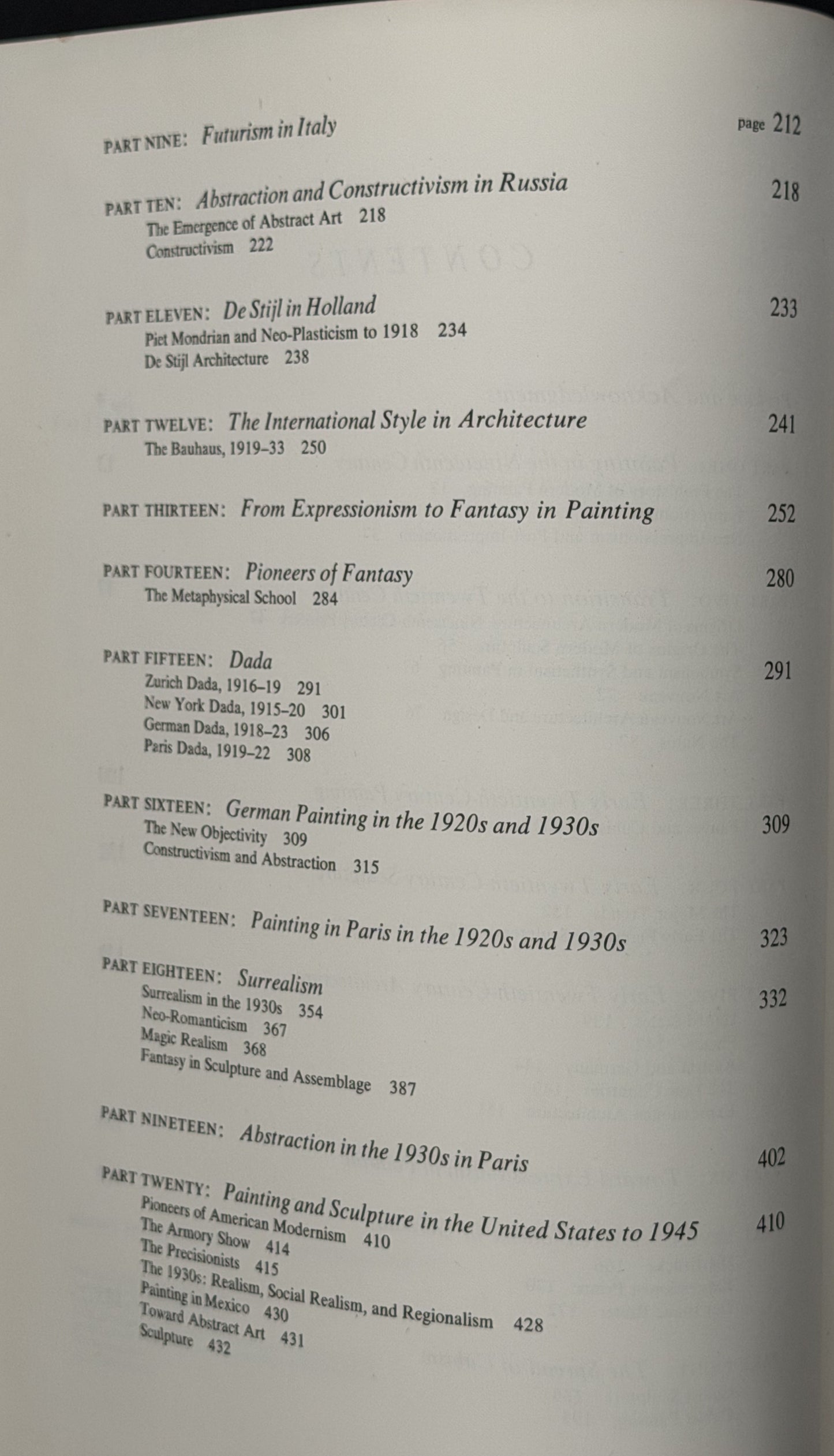 History of Modern Art