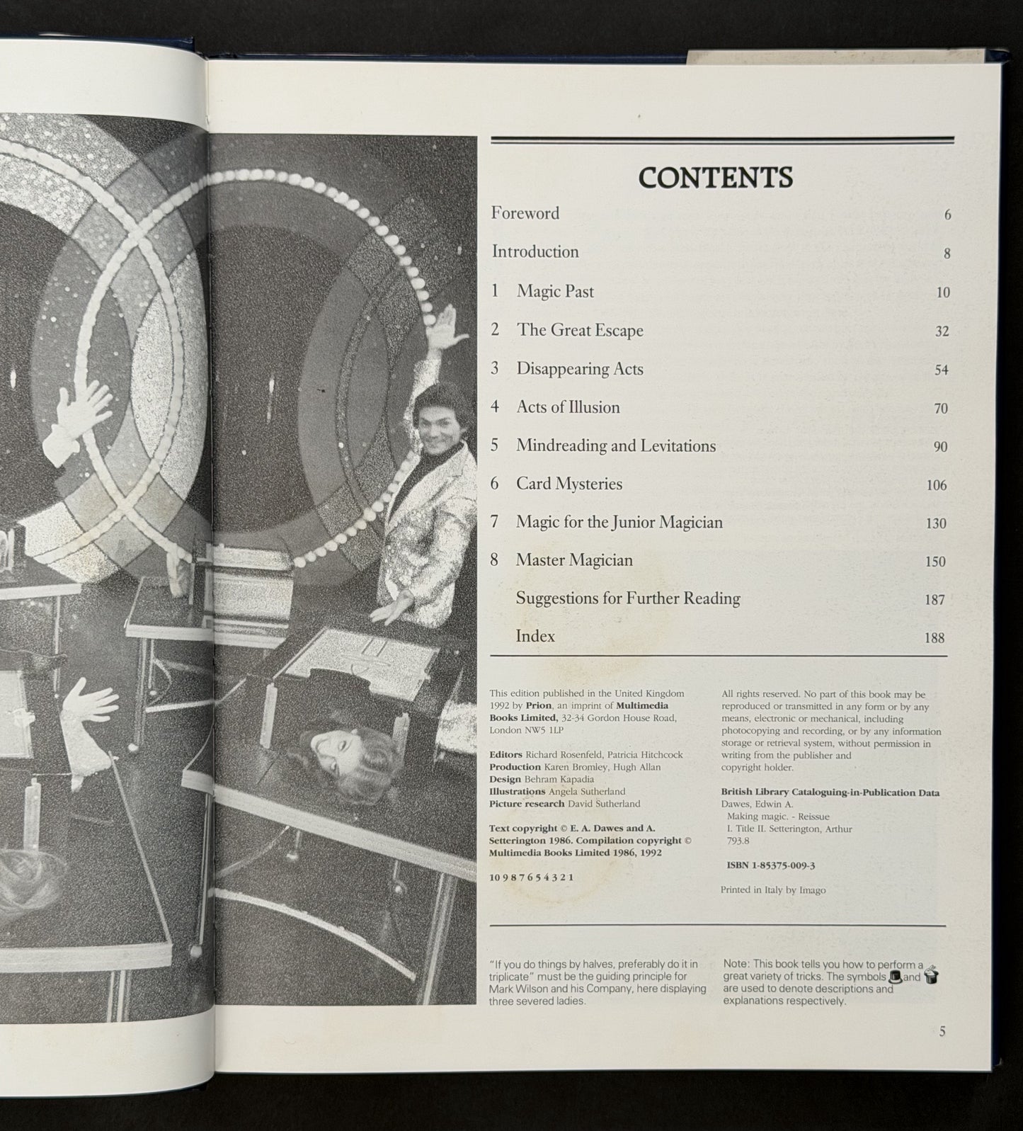 Making Magic by Edwin A. Dawes, Arthur Setterington