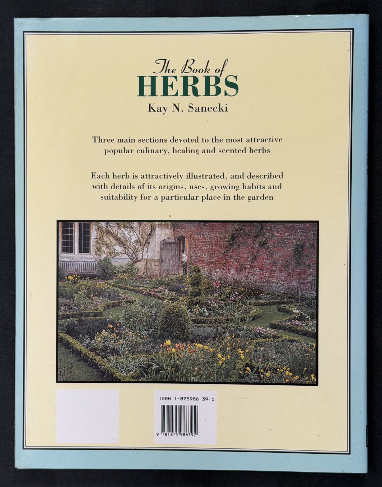 The Book of Herbs by Kay Naylor Sanecki